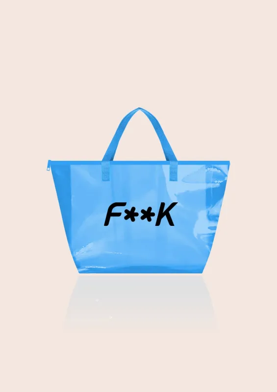 Shopping Bag Unisex F**K Turchese U01AU98-TQ sold by F**K Official