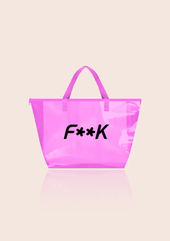 Shopping Bag Unisex F**K Fucsia Fluo U01AU98-FF sold by F**K Official