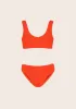 Bikini Bambina F**K Top con Slip Fisso Corallo Fluo G1L06UF-FC sold by F**K Official