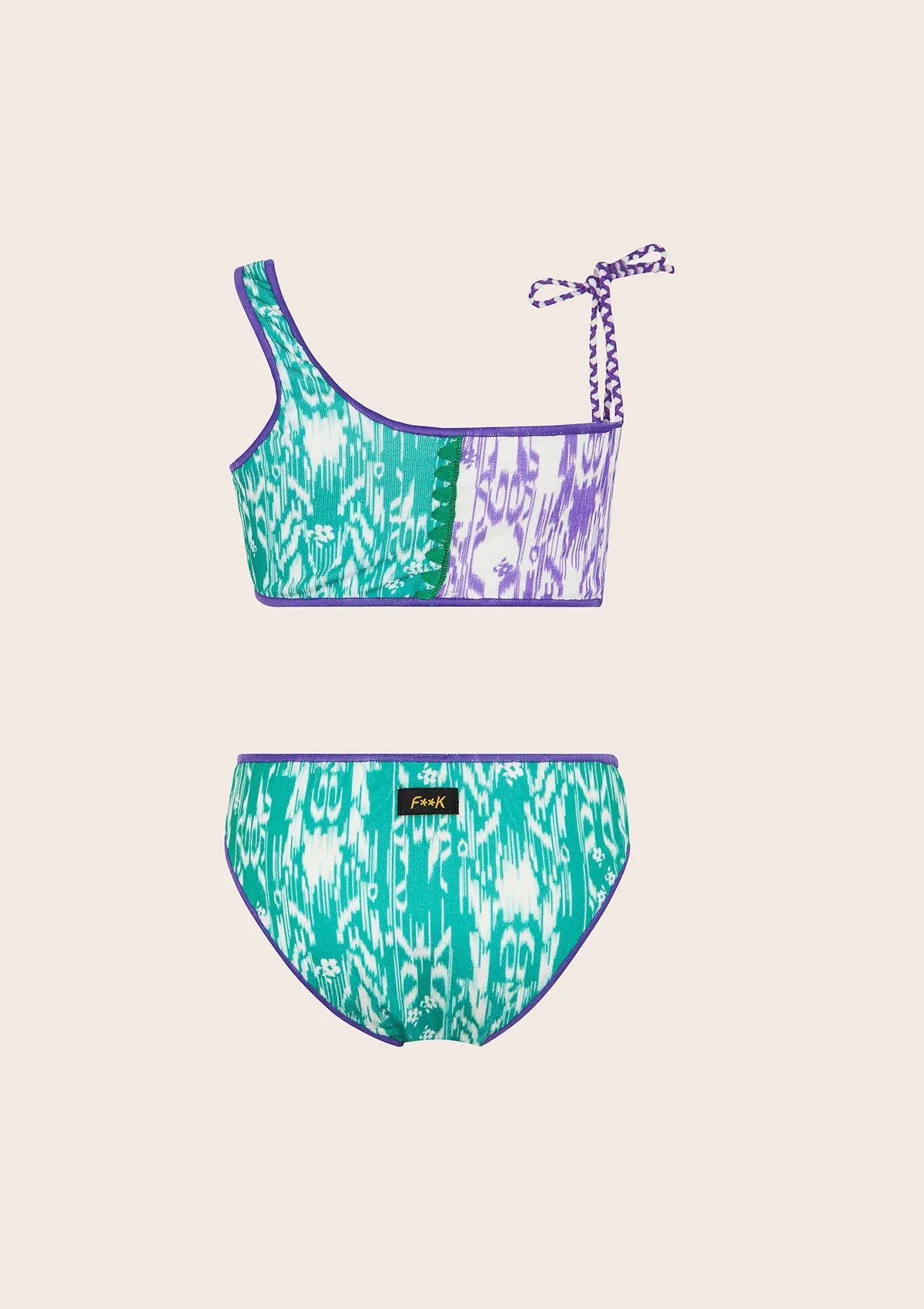 Bikini Bambina F**K Monospalla Fantasia G1H02SF-X65 sold by F**K Official product image thumbnail 2