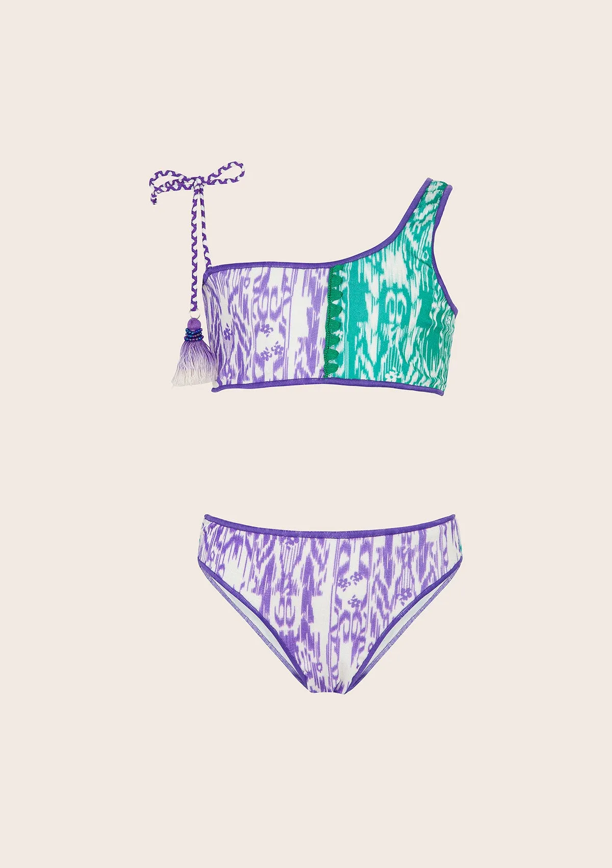 Bikini Bambina F**K Monospalla Fantasia G1H02SF-X65 sold by F**K Official