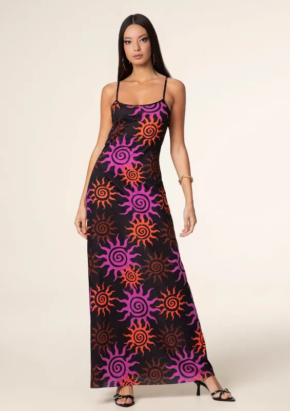 Vestito Lungo Donna F**K Fantasia 2637-X03 sold by F**K Official