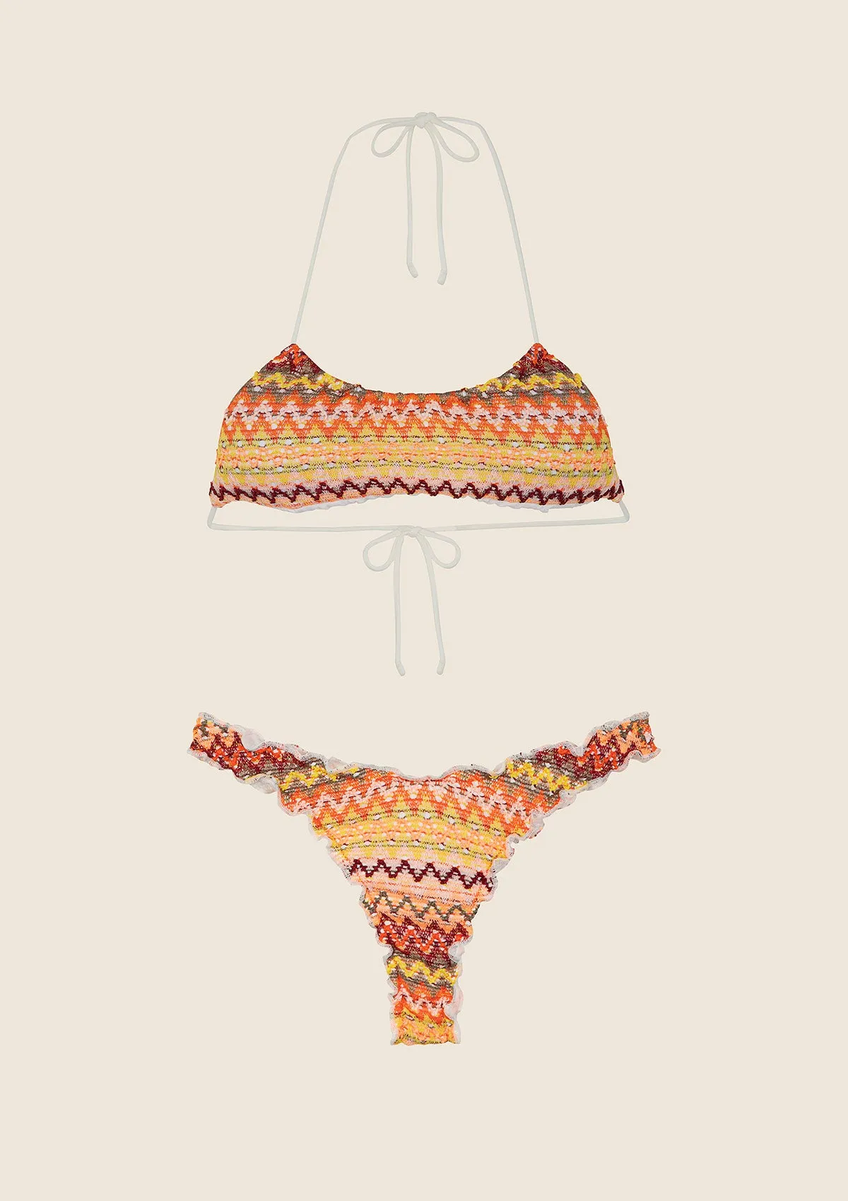 Bikini Donna F**K Top con Slip Brasiliano Fisso Fantasia 0702-MC sold by F**K Official product image thumbnail 3