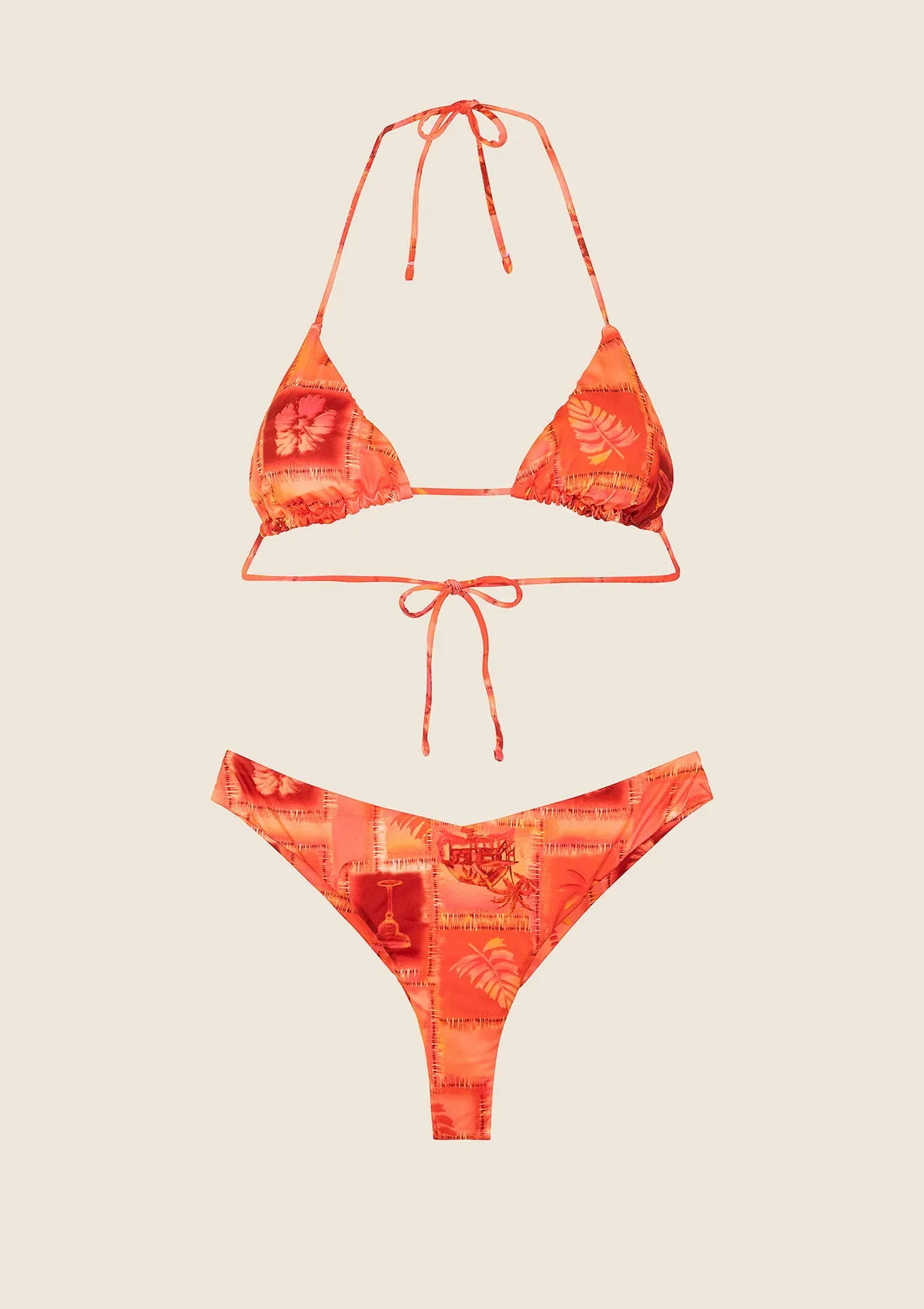 Bikini Donna F**K Triangolo con Slip Americano Fisso Fantasia 2110-X16 sold by F**K Official product image thumbnail 3