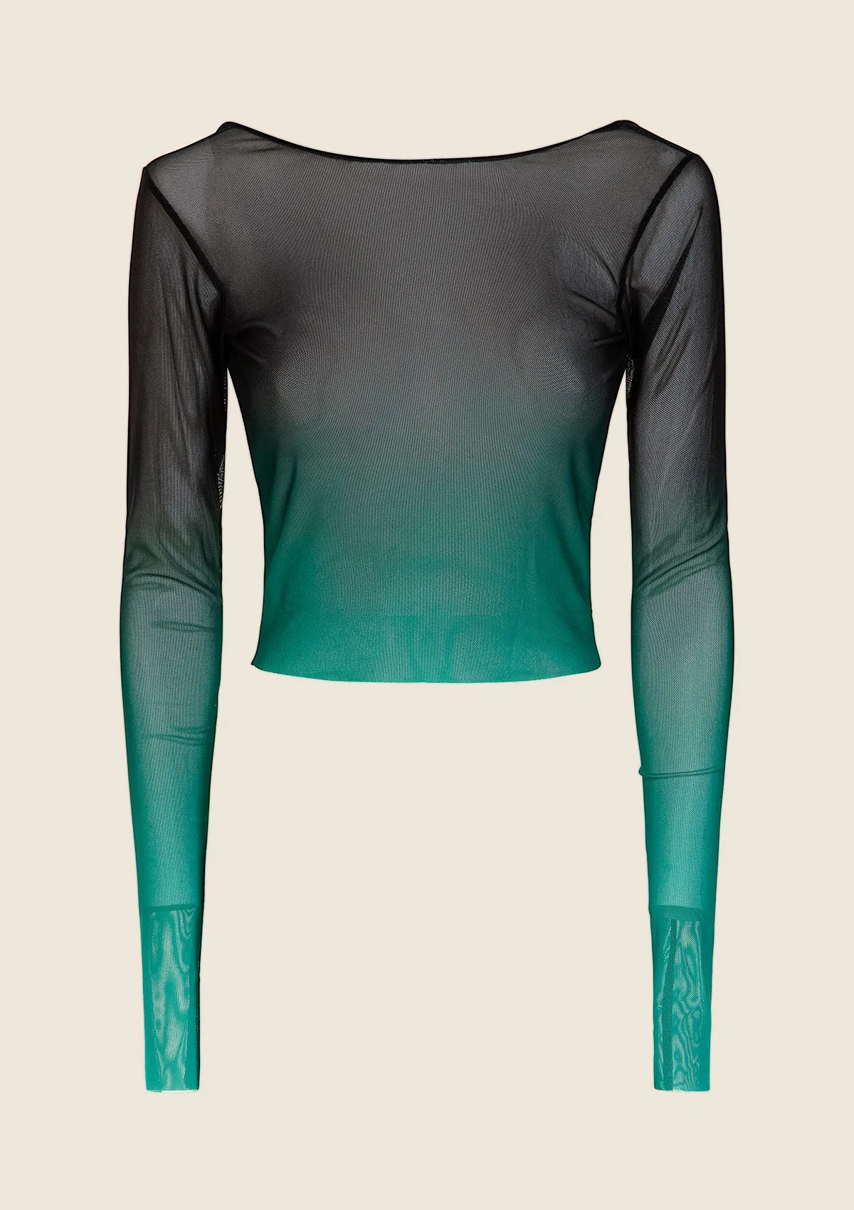 Crop Top Manica Lunga Donna F**K Degradè 1156-X47 sold by F**K Official product image thumbnail 3