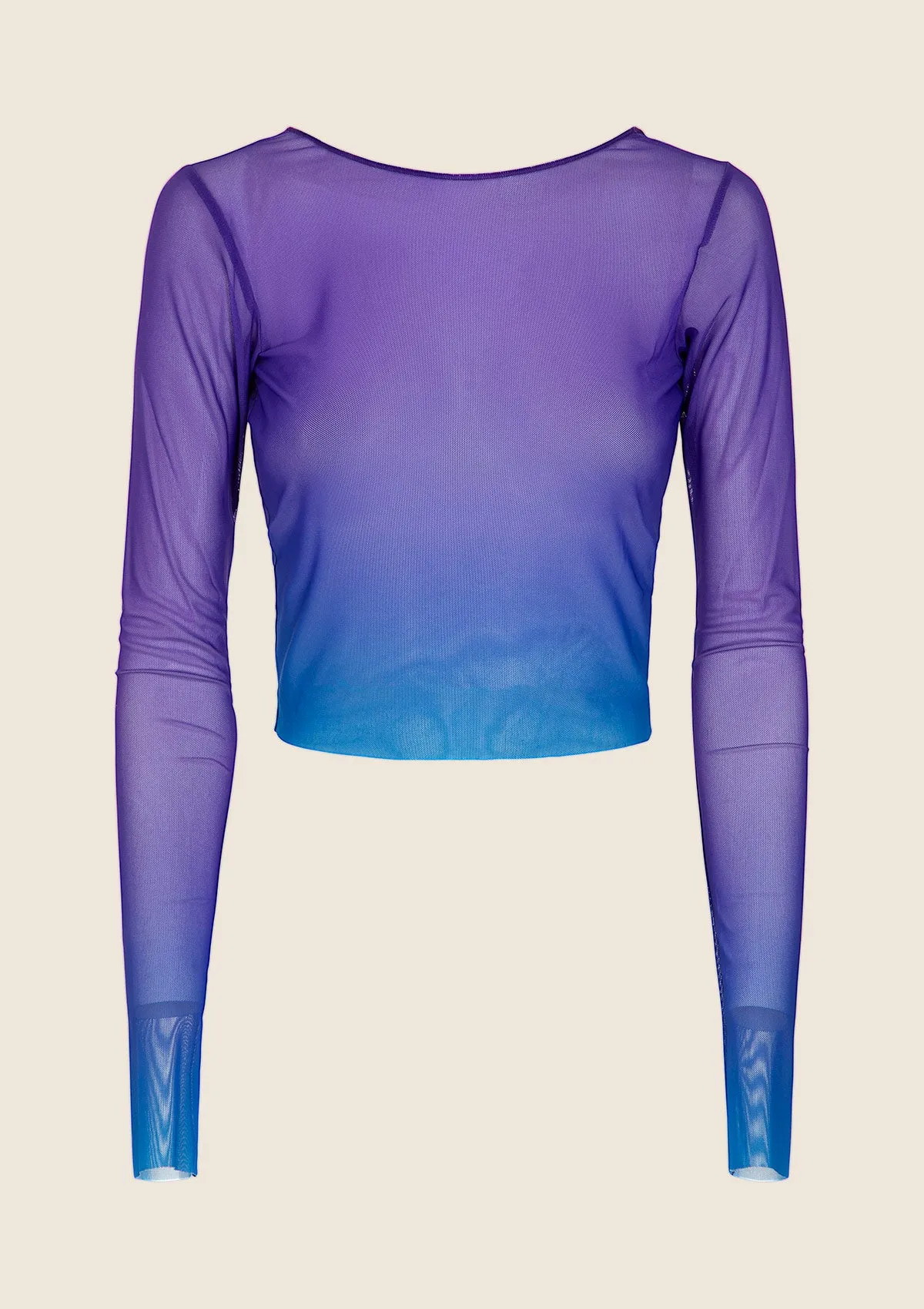 Crop Top Manica Lunga Donna F**K Degradè 1156-X46 sold by F**K Official product image thumbnail 3