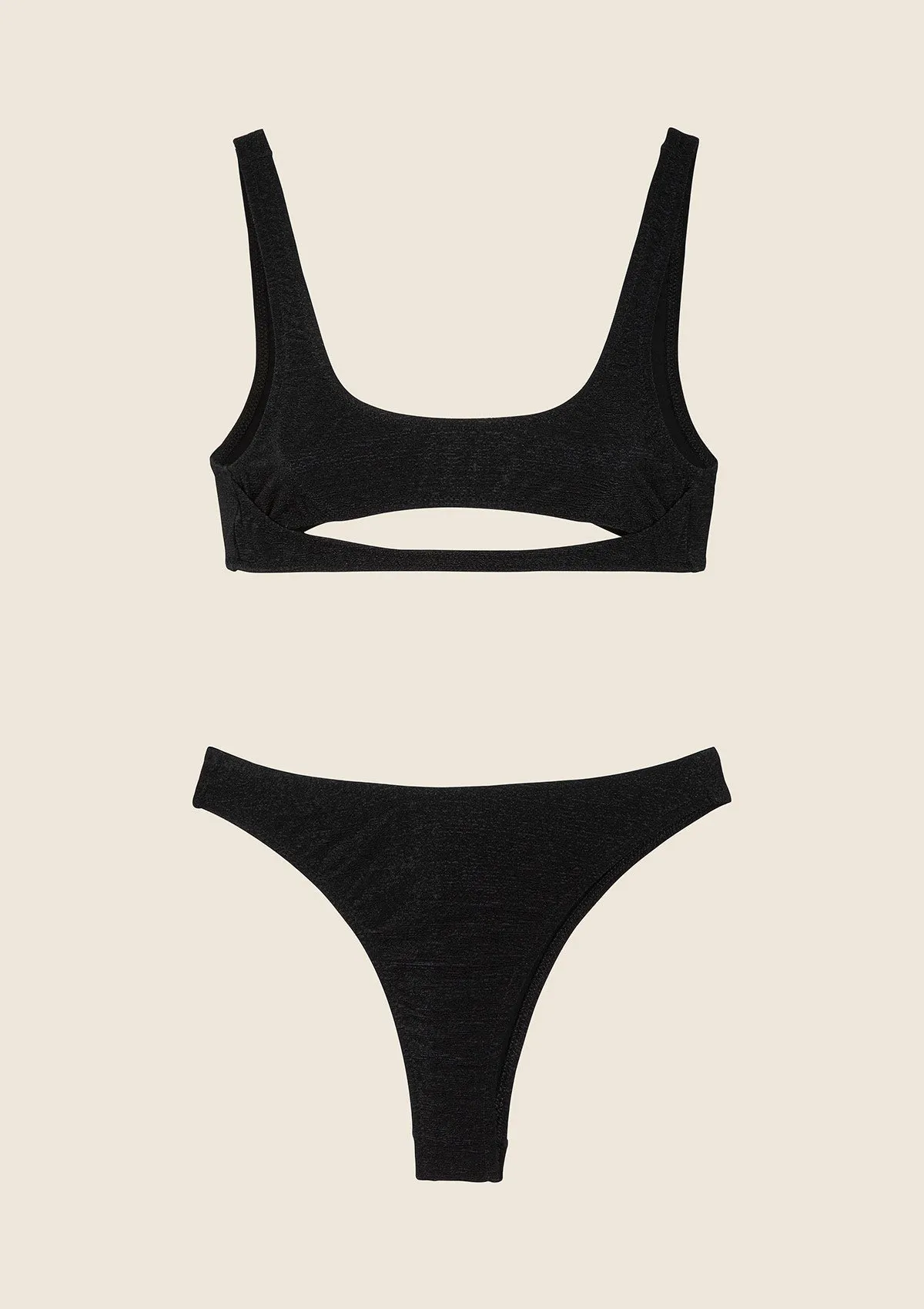 Bikini Donna F**K Top con Slip Vita Alta Nero 1144-BK sold by F**K Official product image thumbnail 4