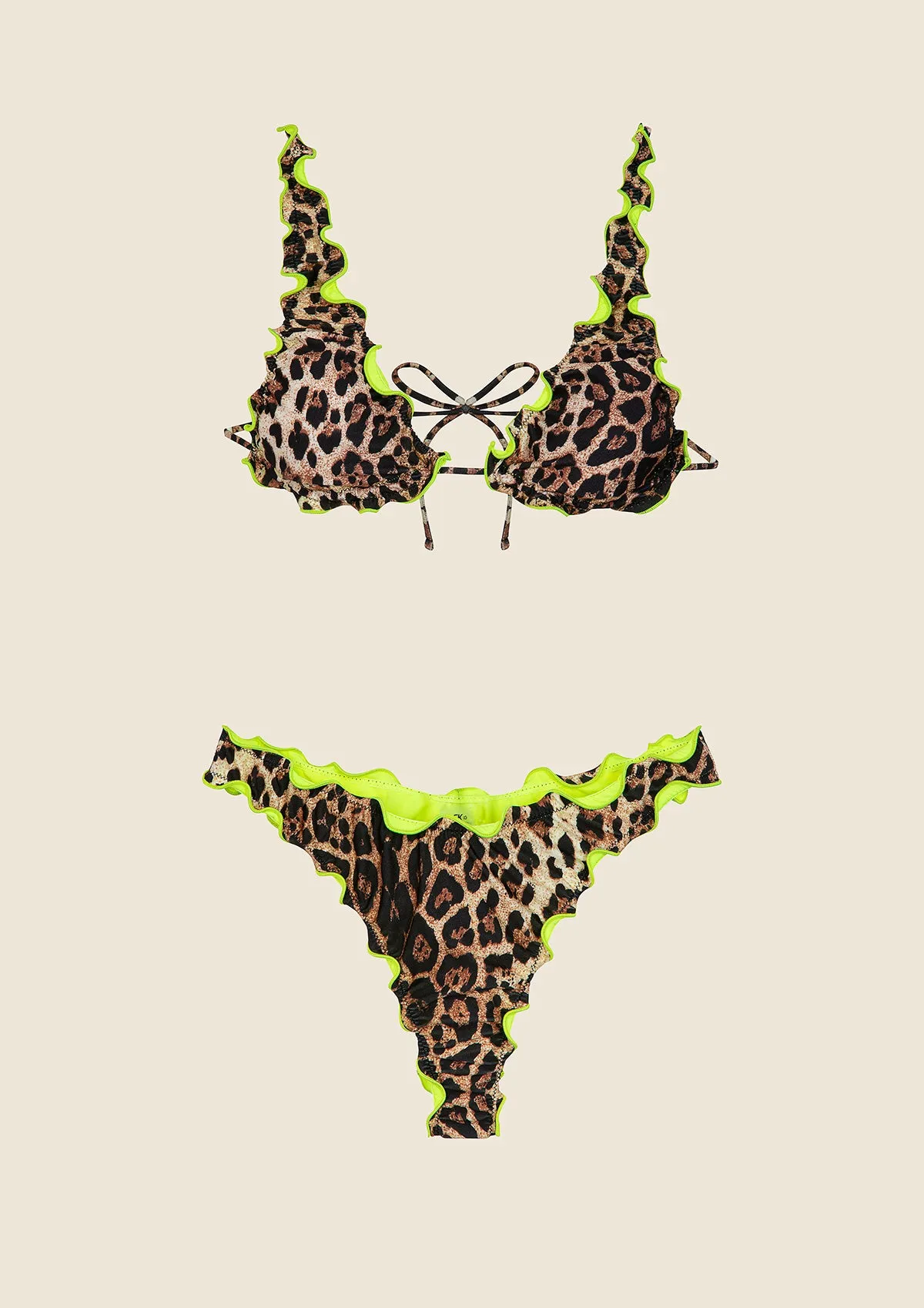 Bikini Donna F**K Triangolo alto con Slip Americano Fisso Fantasia 0522-X24 sold by F**K Official product image thumbnail 3