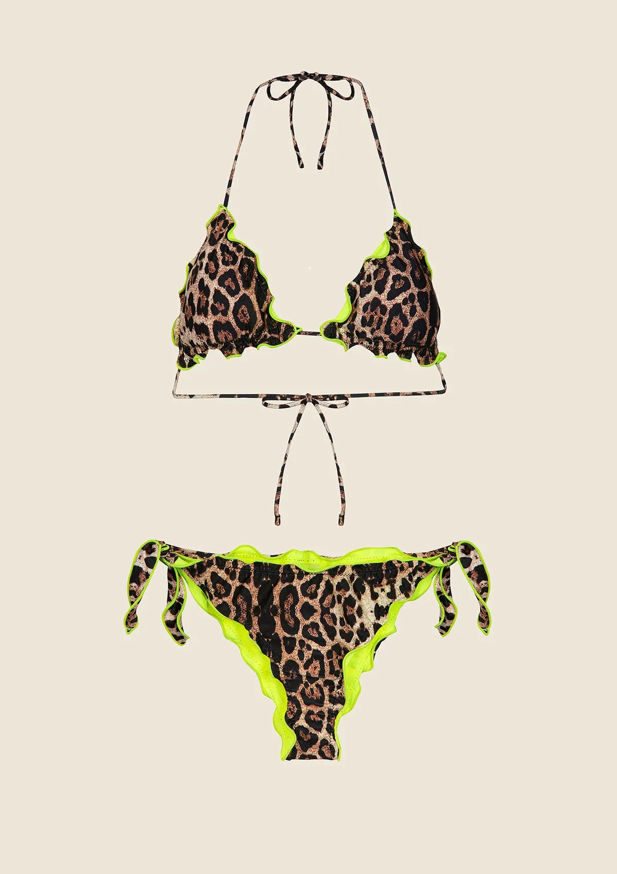 Bikini Donna F**K Triangolo con Slip Regolabile Fantasia 0520-X24 sold by F**K Official product image thumbnail 3