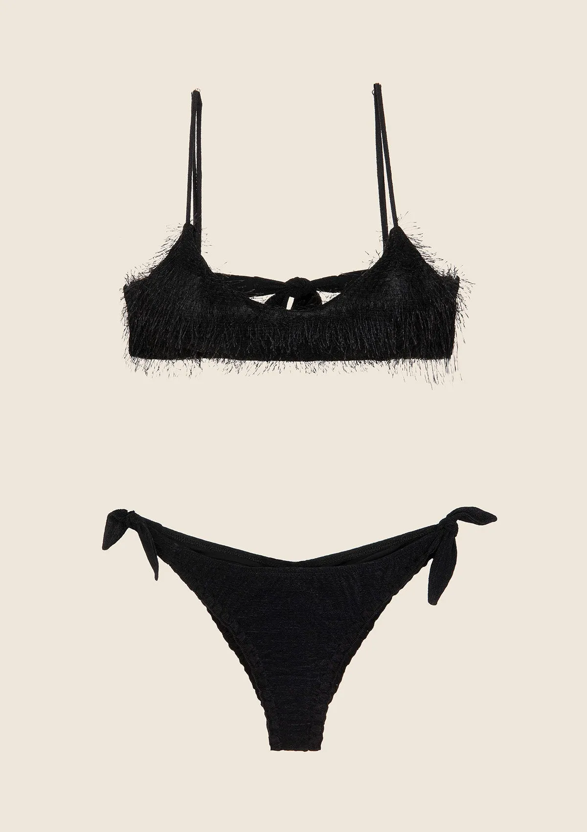 Bikini Donna F**K Top con Slip Regolabile Nero 1122-BK sold by F**K Official product image thumbnail 3