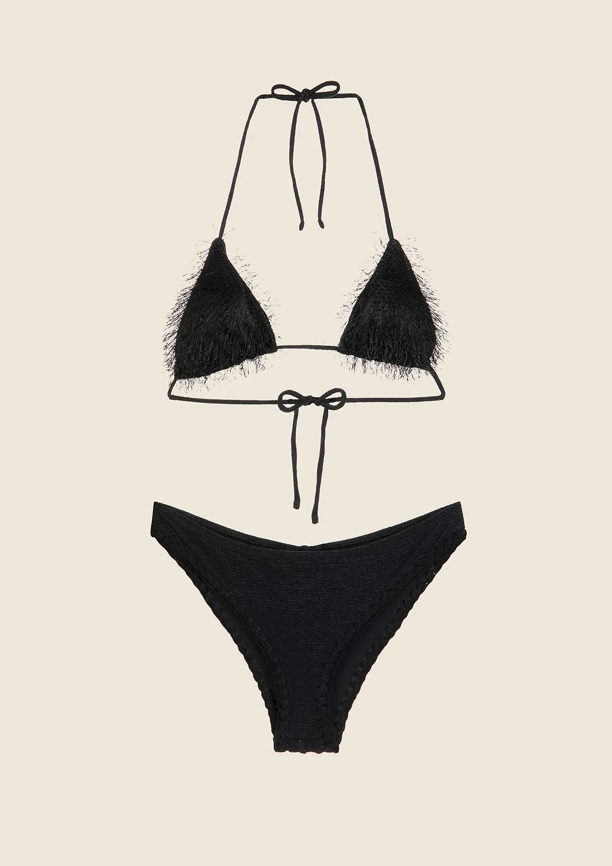 Bikini Donna F**K Triangolo con Slip Coulotte Nero 1120-BK sold by F**K Official product image thumbnail 3