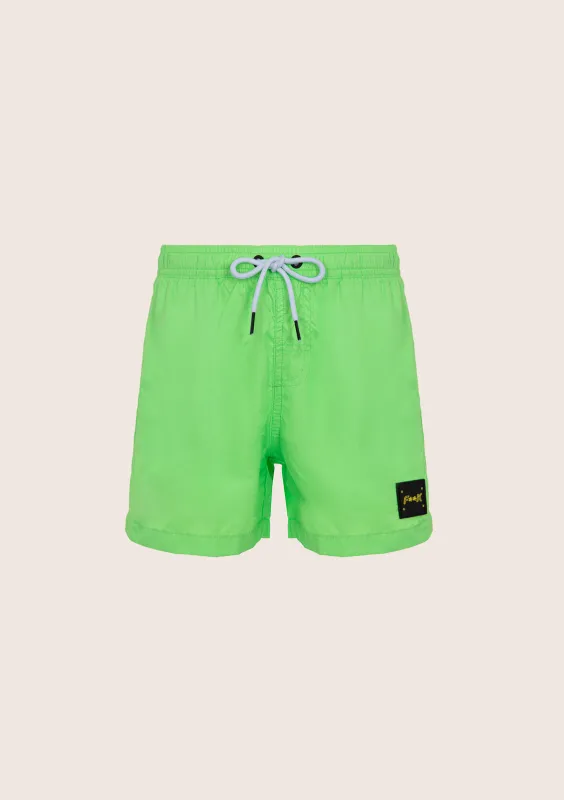 SHORT LUCIDO CORTO TINTA UNITA sold by F**K Official