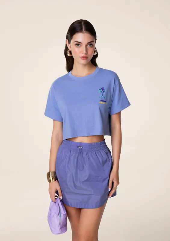 T-SHIRT CROP CON STAMPA sold by F**K Official