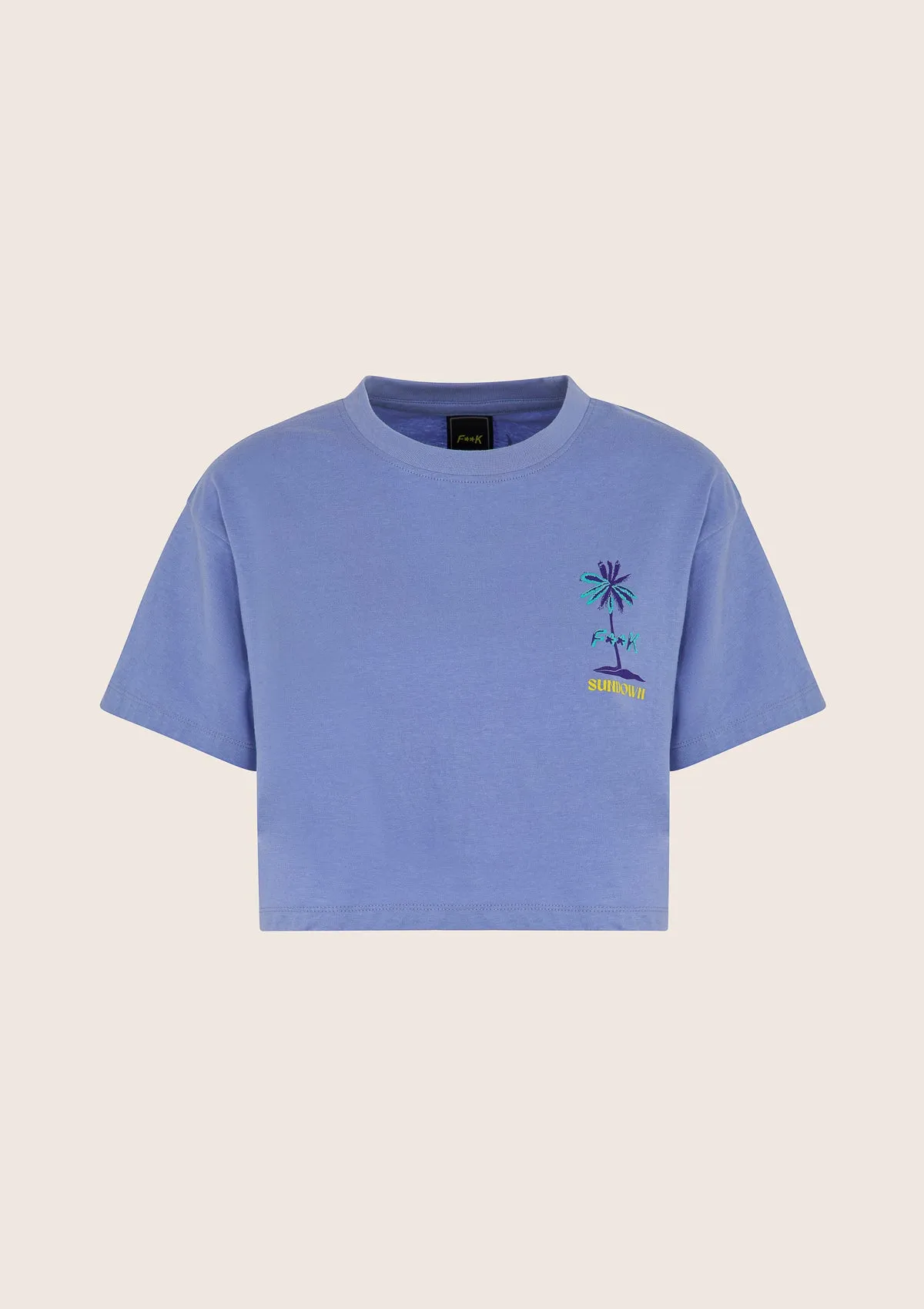 T-SHIRT CROP CON STAMPA sold by F**K Official product image thumbnail 3