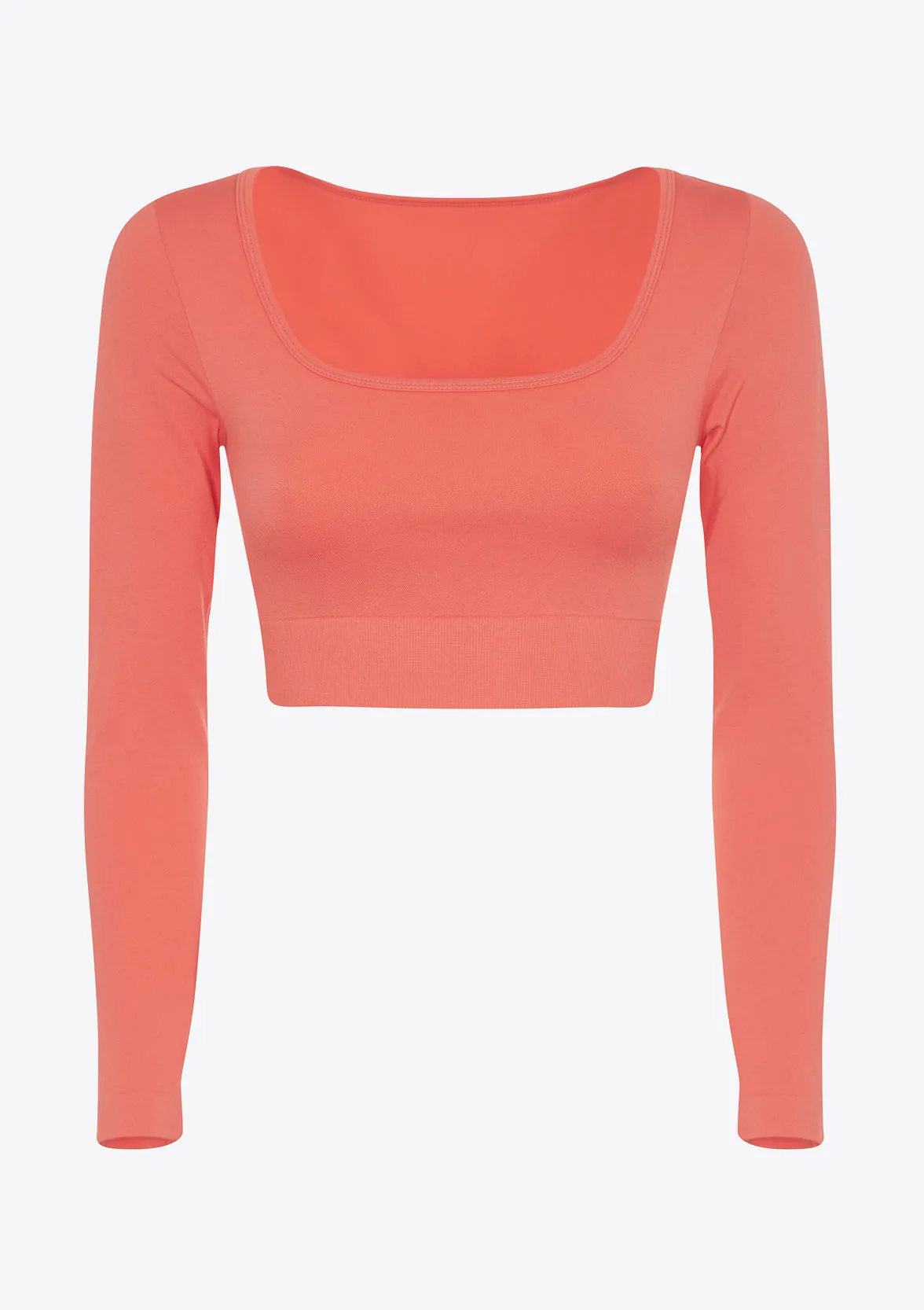 T-SHIRT CROP MANICA LUNGA SEAMLESS sold by F**K Official product image thumbnail 3