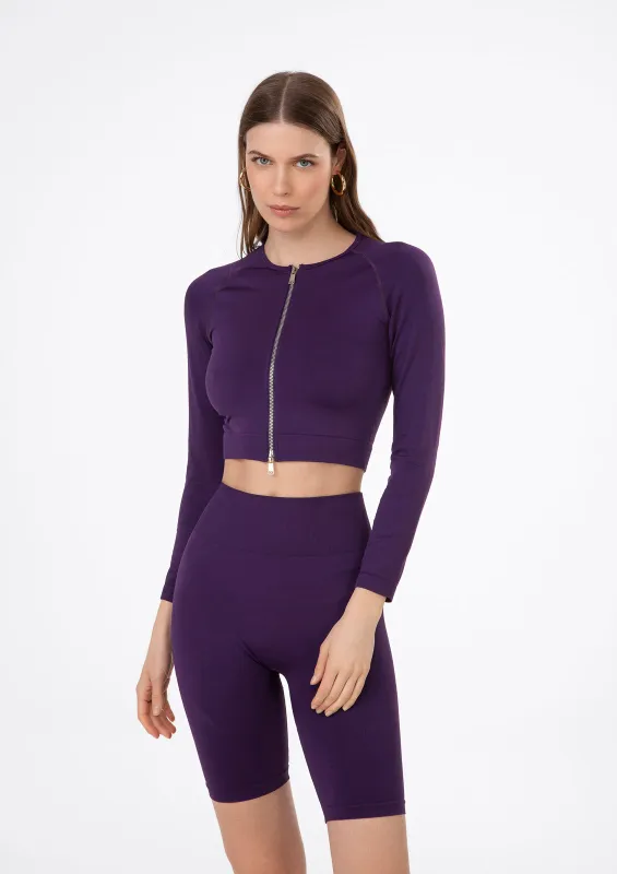 T-SHIRT CROP MANICA LUNGA SEAMLESS sold by F**K Official