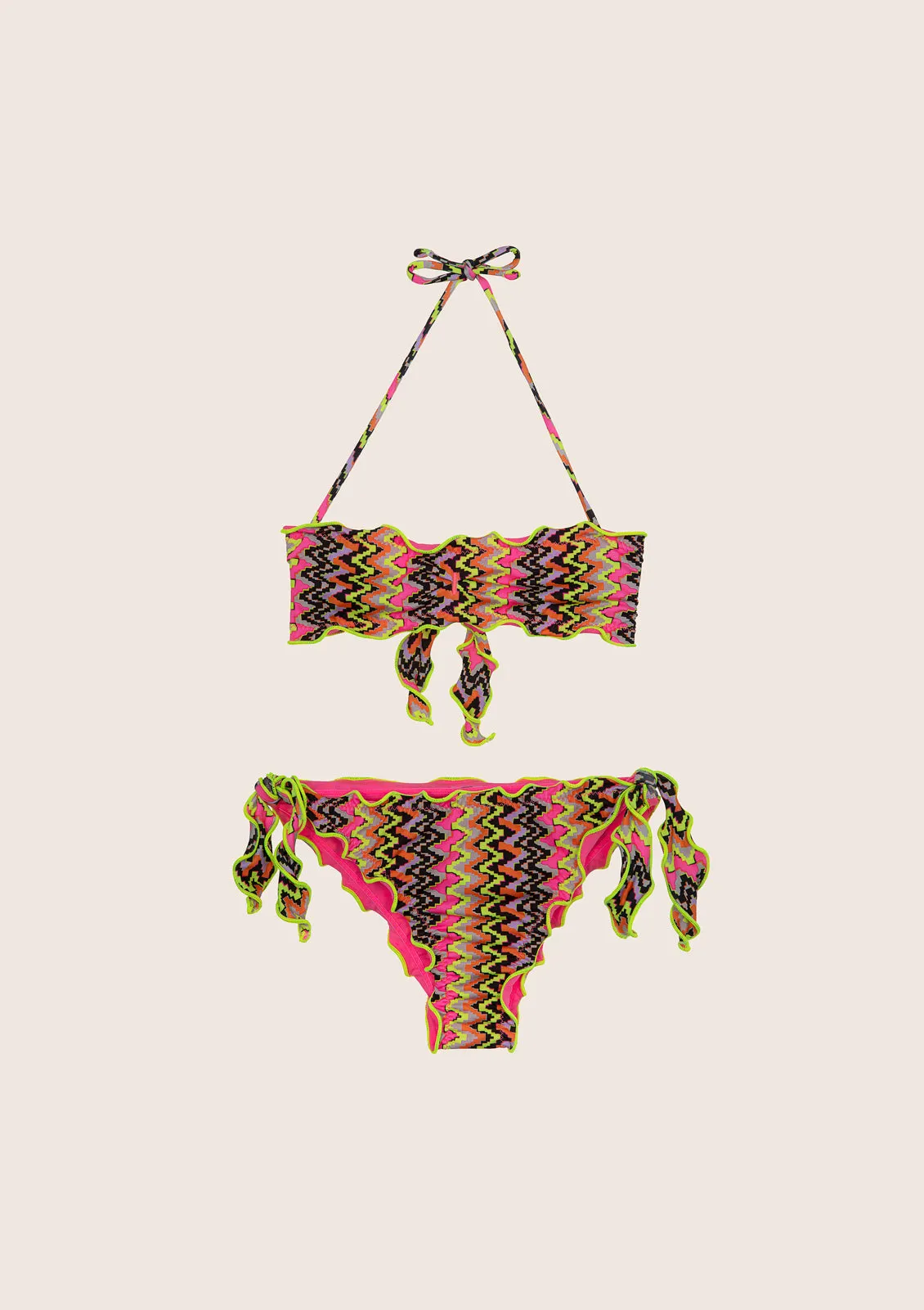 BIKINI FASCIA E SLIP NODI REGOLABILE ETHOS sold by F**K Official