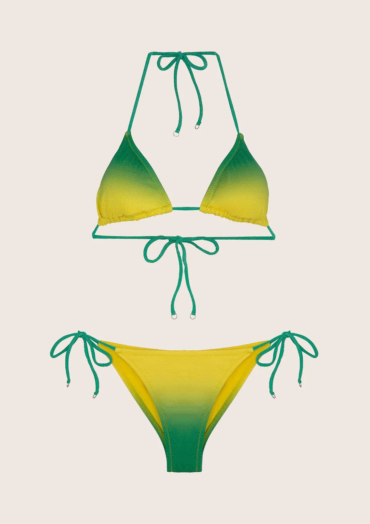 BIKINI TRIANGOLO E SLIP REGOLABILE VISIONARY DOSE sold by F**K Official product image thumbnail 4