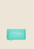 Women's clutch bag F**K Water green A054-AQ sold by F**K Official