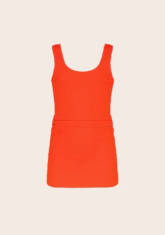 Short girl dress F**K Coral Fluo G5L08DS-FC sold by F**K Official