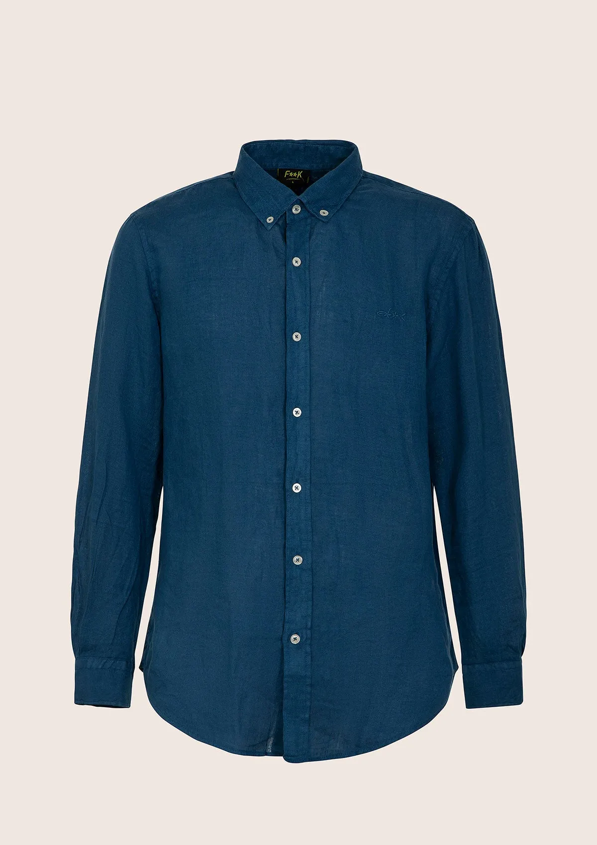 Men's shirt F**K Blue M01CL40-BU sold by F**K Official product image thumbnail 3