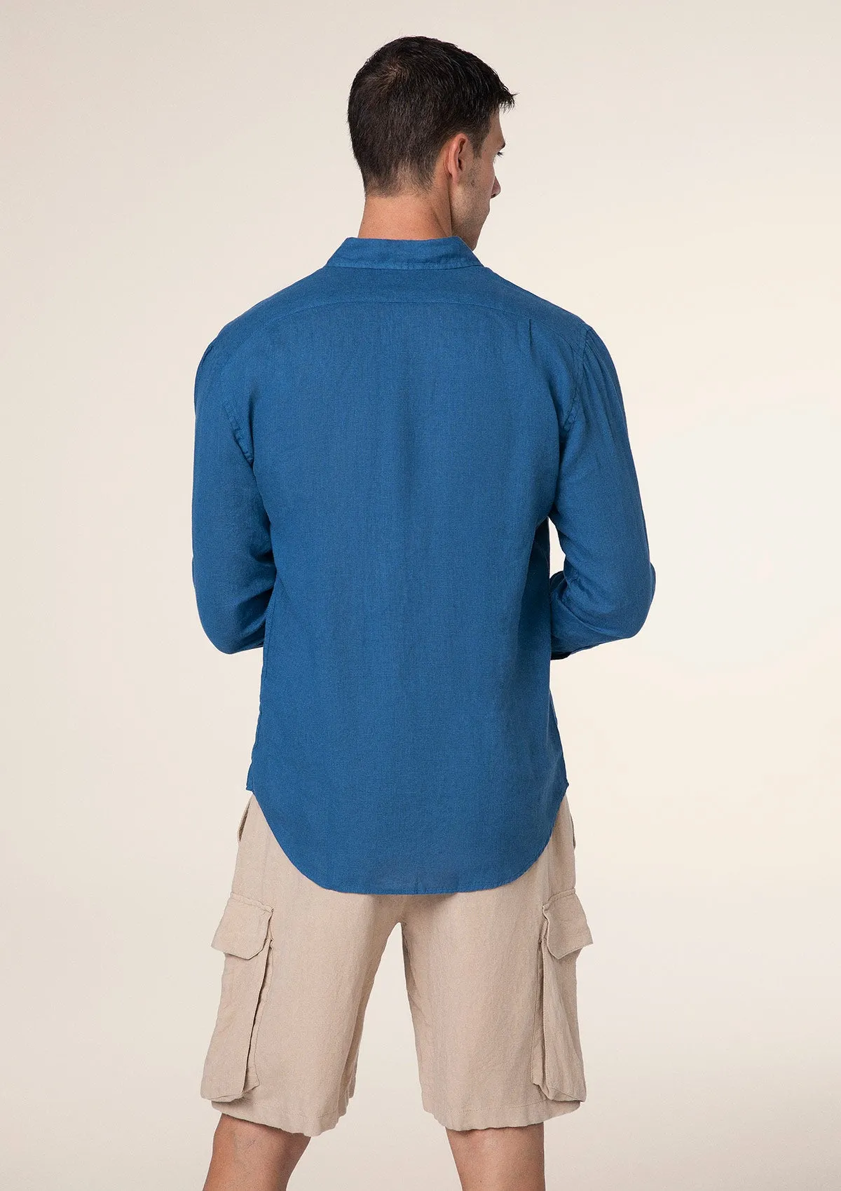 Men's shirt F**K Blue M01CL40-BU sold by F**K Official product image thumbnail 2