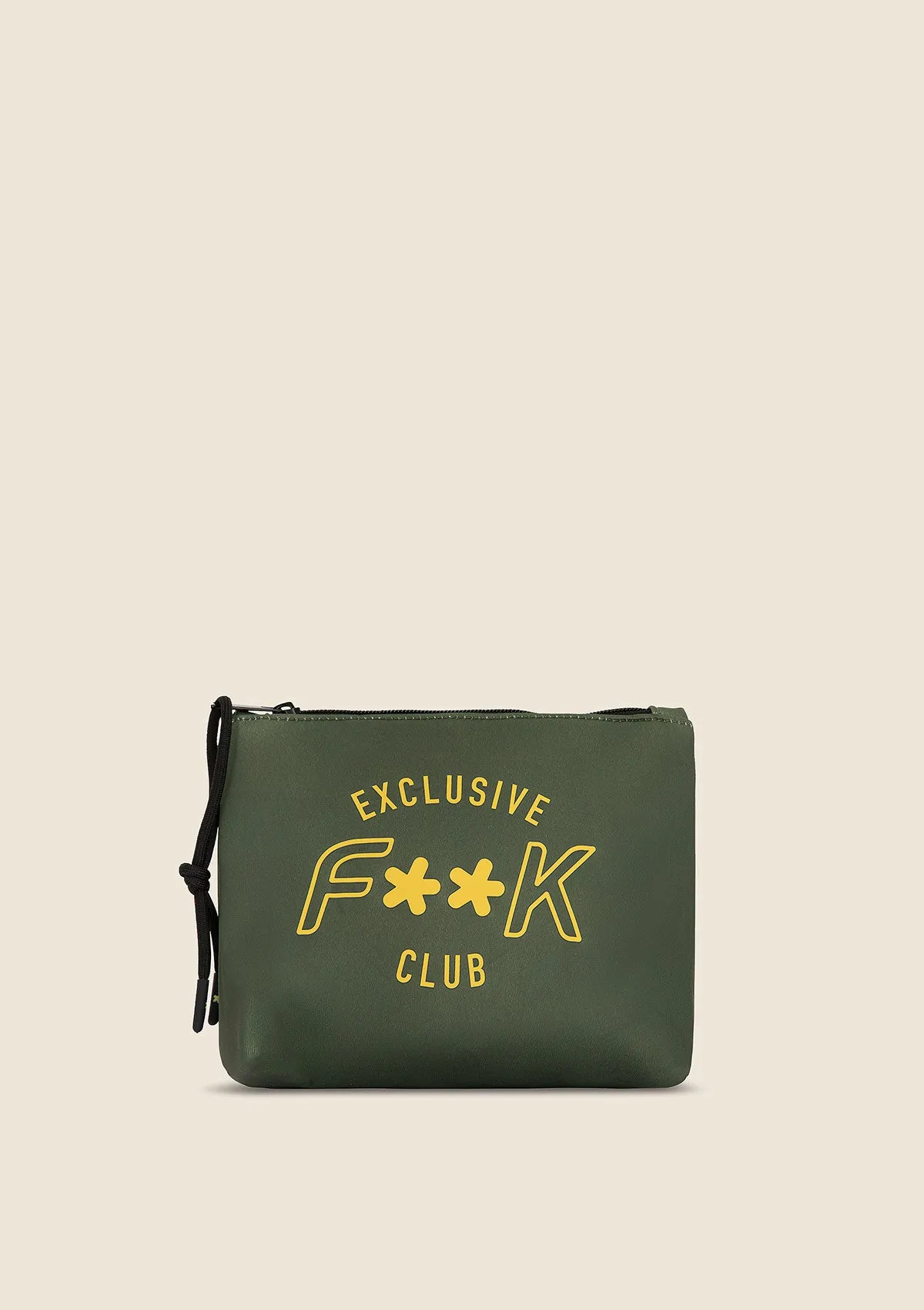 Men's clutch bag F**K Military green M01AU80-MG sold by F**K Official