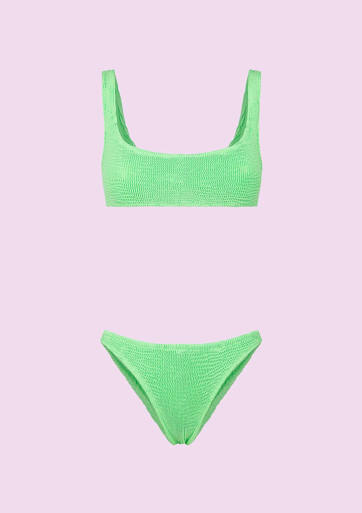 Woman bikini F**K Top with Slip Fixed Fluo green swc030-FG sold by F**K Official product image thumbnail 4
