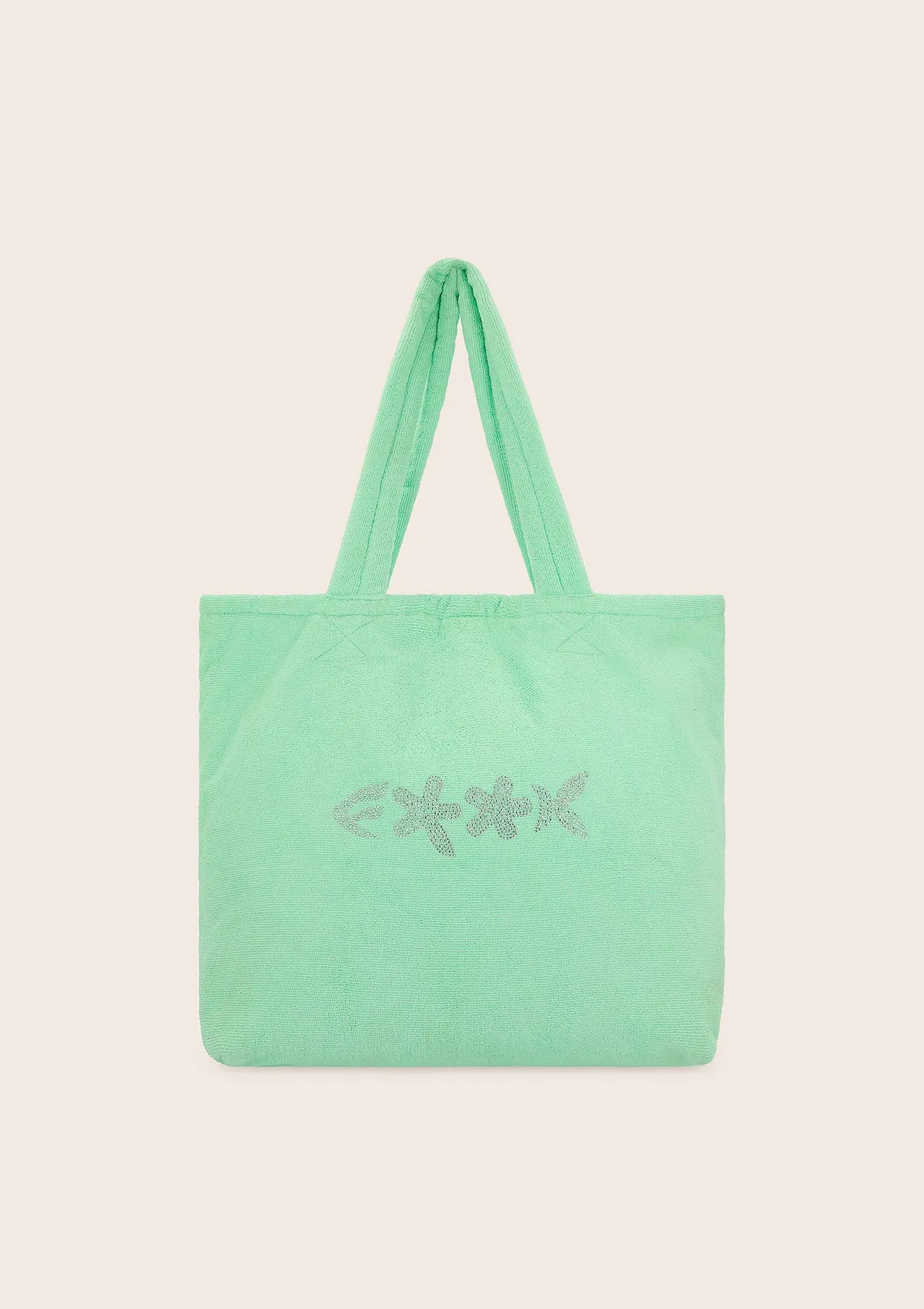 Tote Summer Bag Woman F**K Water green A085-AQ sold by F**K Official