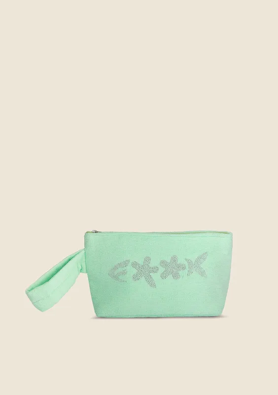 Maxi clutch bags woman F**K Water green A086-AQ sold by F**K Official