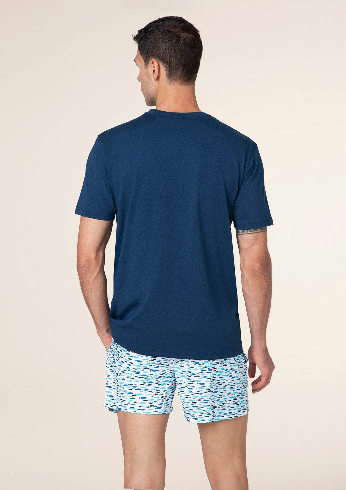 Men's T-shirt F**K Blue M01TS72-BU sold by F**K Official product image thumbnail 2