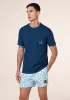 Men's T-shirt F**K Blue M01TS72-BU sold by F**K Official