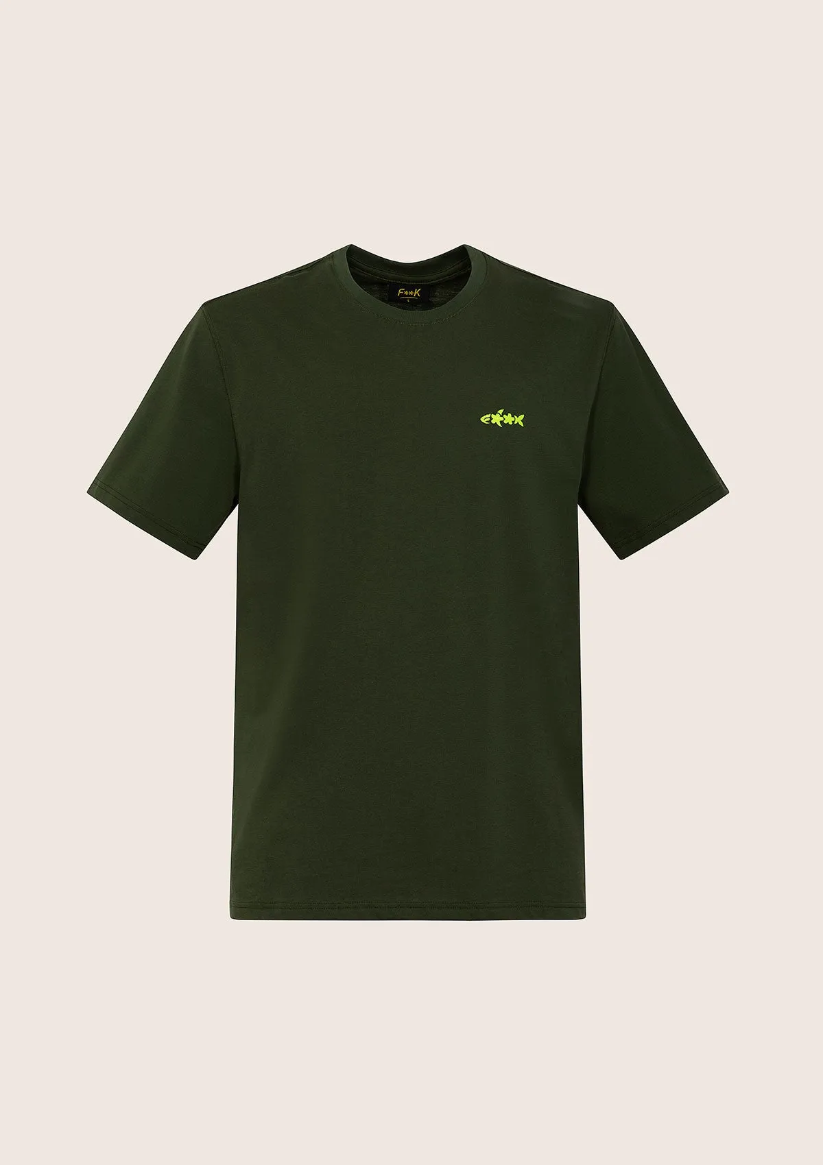 Men's T-shirt F**K Military green m01s70-mg sold by F**K Official product image thumbnail 3