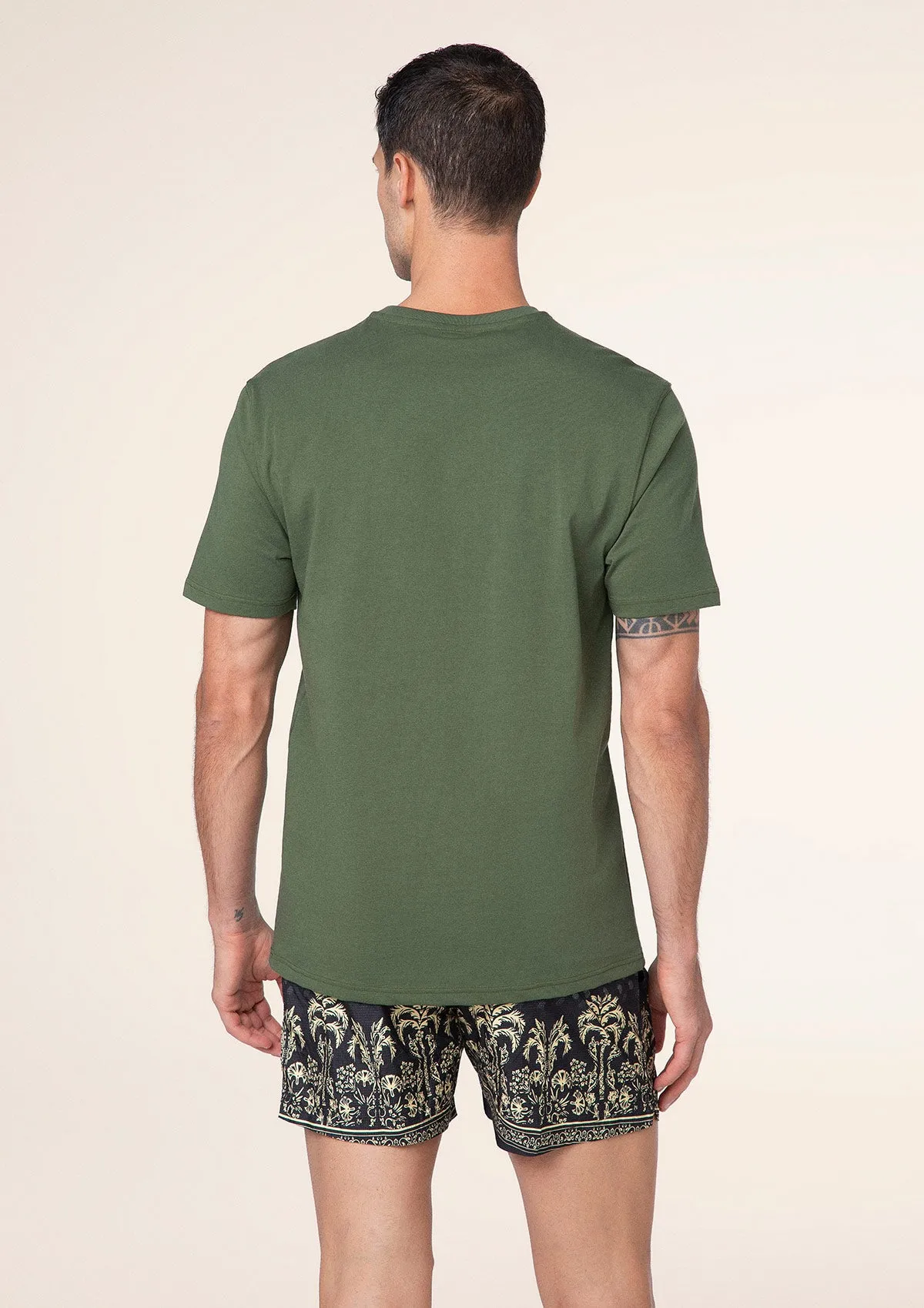 Men's T-shirt F**K Military green m01s70-mg sold by F**K Official product image thumbnail 2