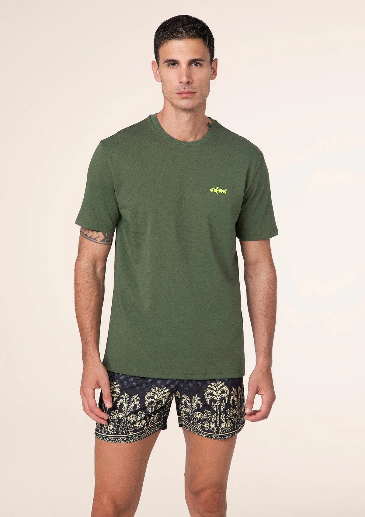 Men's T-shirt F**K Military green m01s70-mg sold by F**K Official