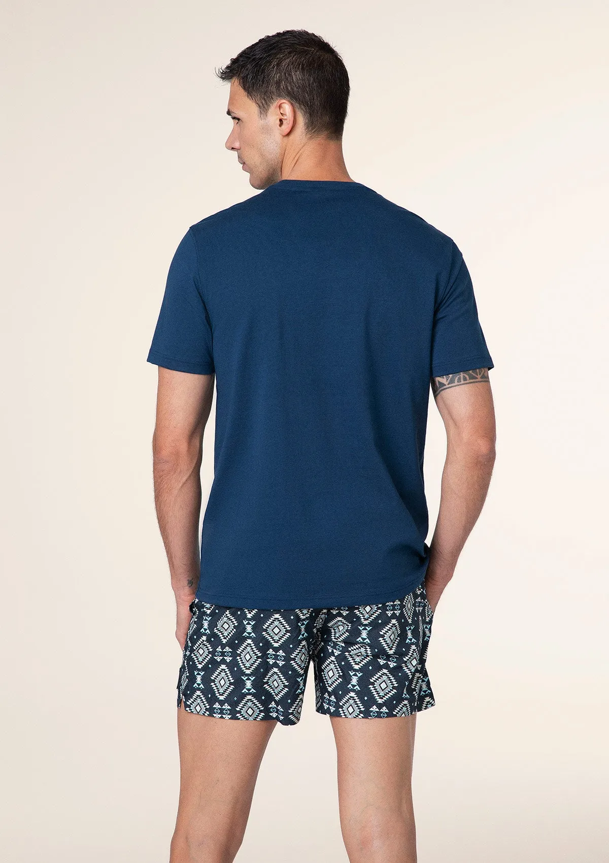 Men's T-shirt F**K Blue M01TS70-BU sold by F**K Official product image thumbnail 2