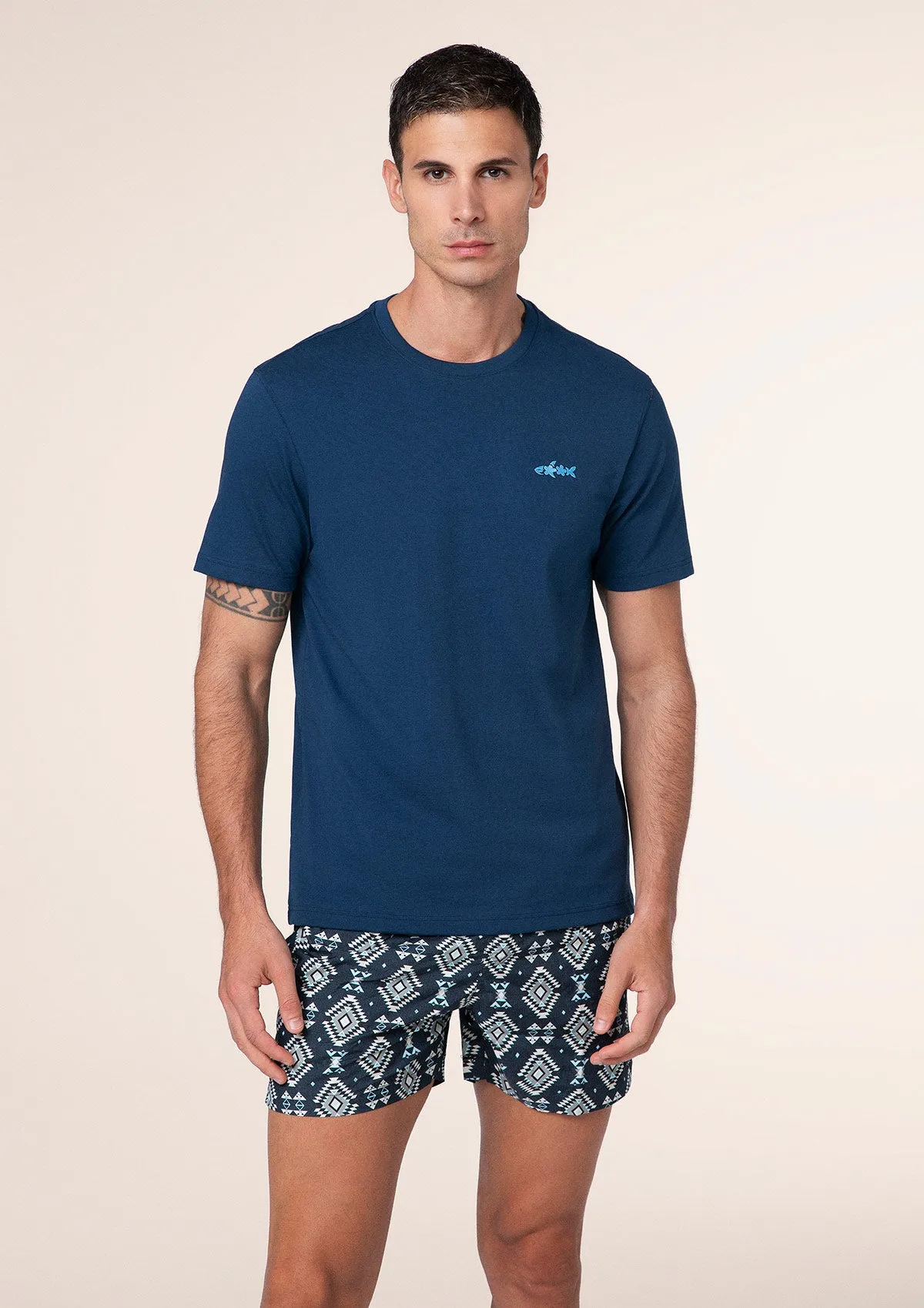 Men's T-shirt F**K Blue M01TS70-BU sold by F**K Official