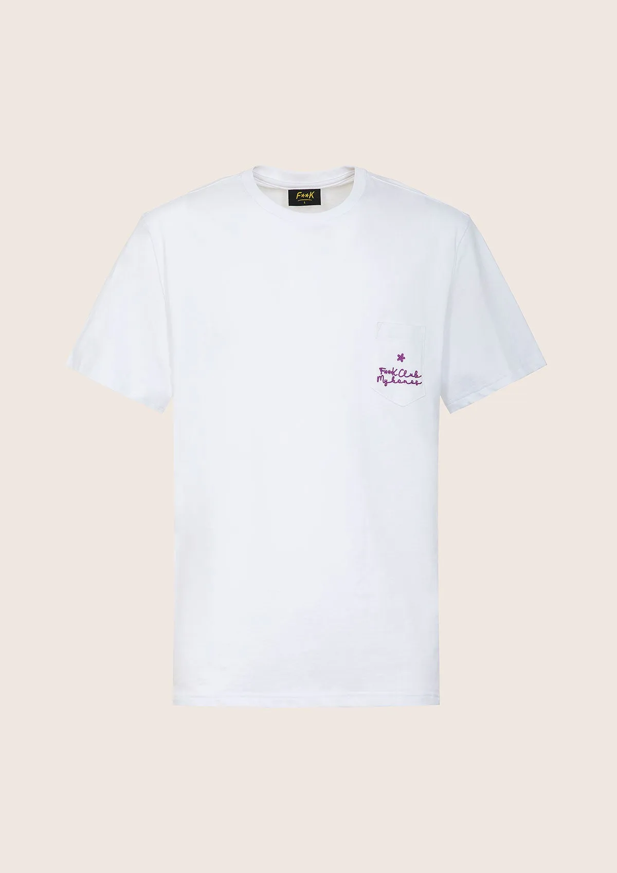 Men's T-shirt F**K White M01TS72-WH sold by F**K Official product image thumbnail 3