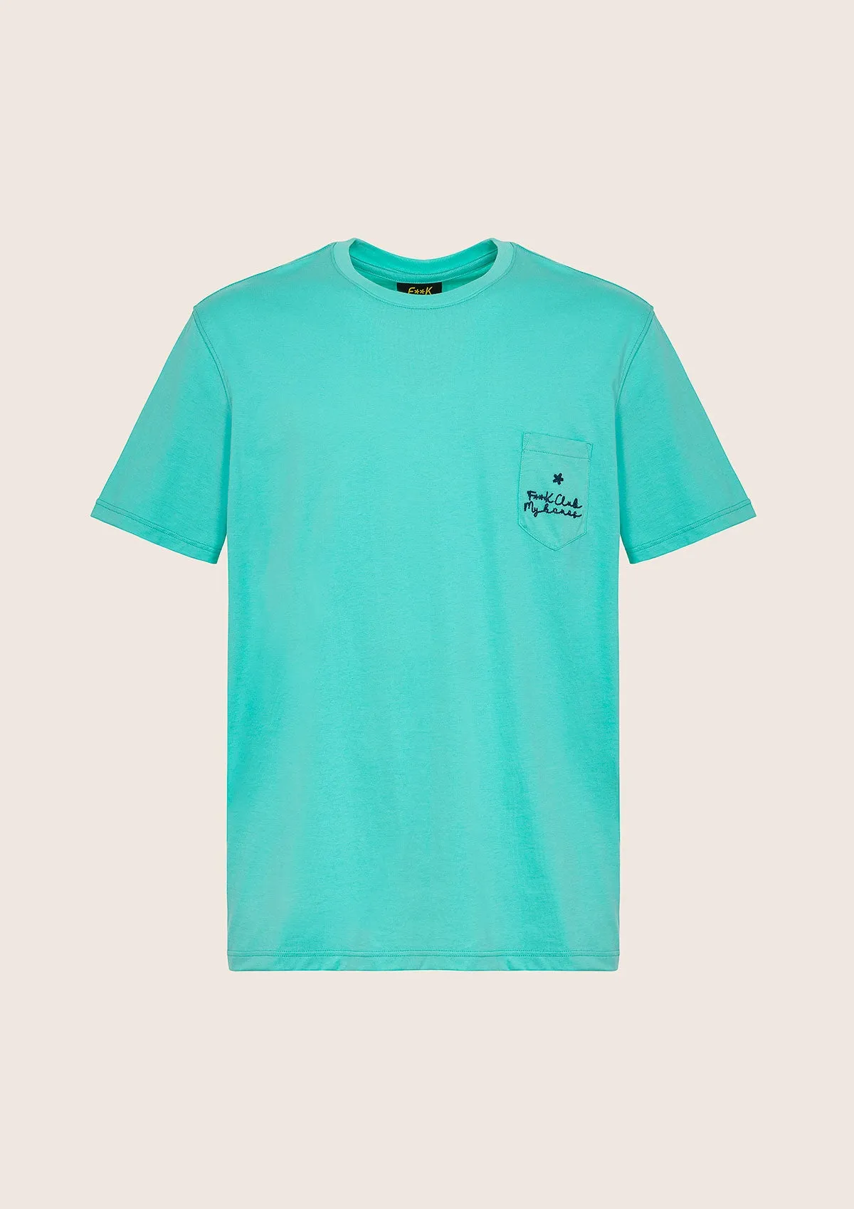 Men's T-shirt F**K Water green m01s72-AQ sold by F**K Official product image thumbnail 3