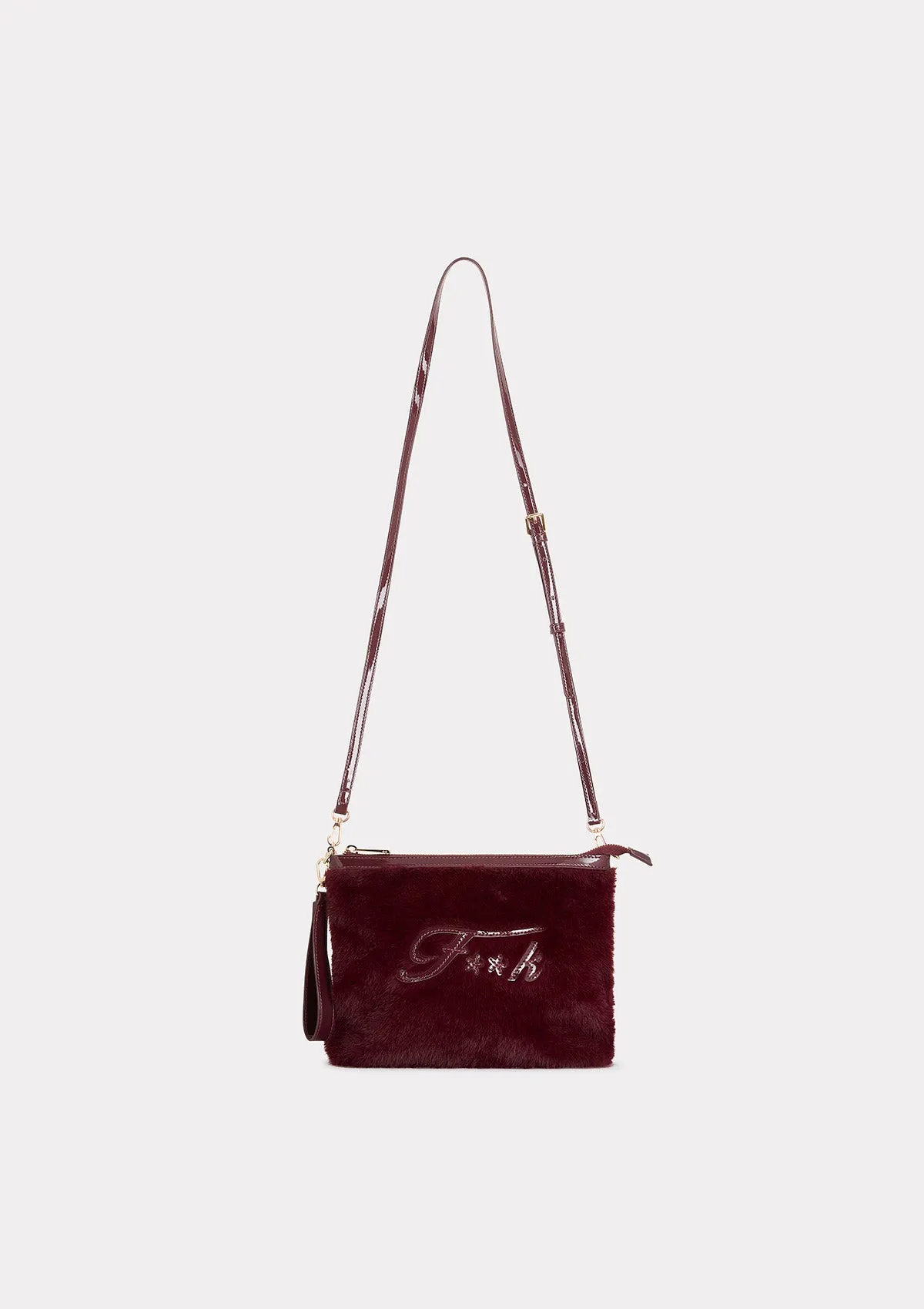 Maxi clutch bags woman F**K Bordeaux WW0205-BD sold by F**K Official product image thumbnail 2