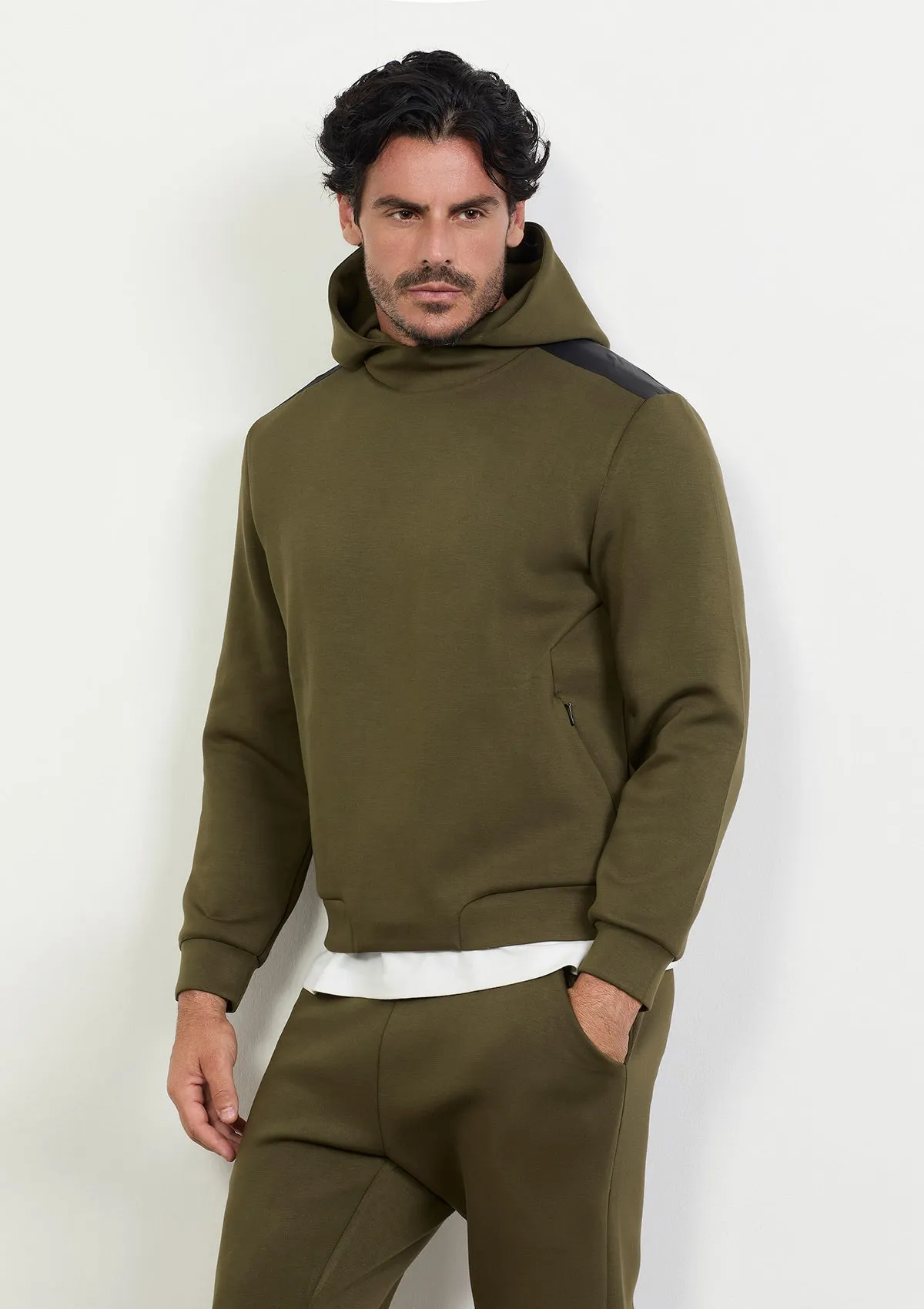 Men's hooded sweatshirt F**K Military green M3101-Mg sold by F**K Official