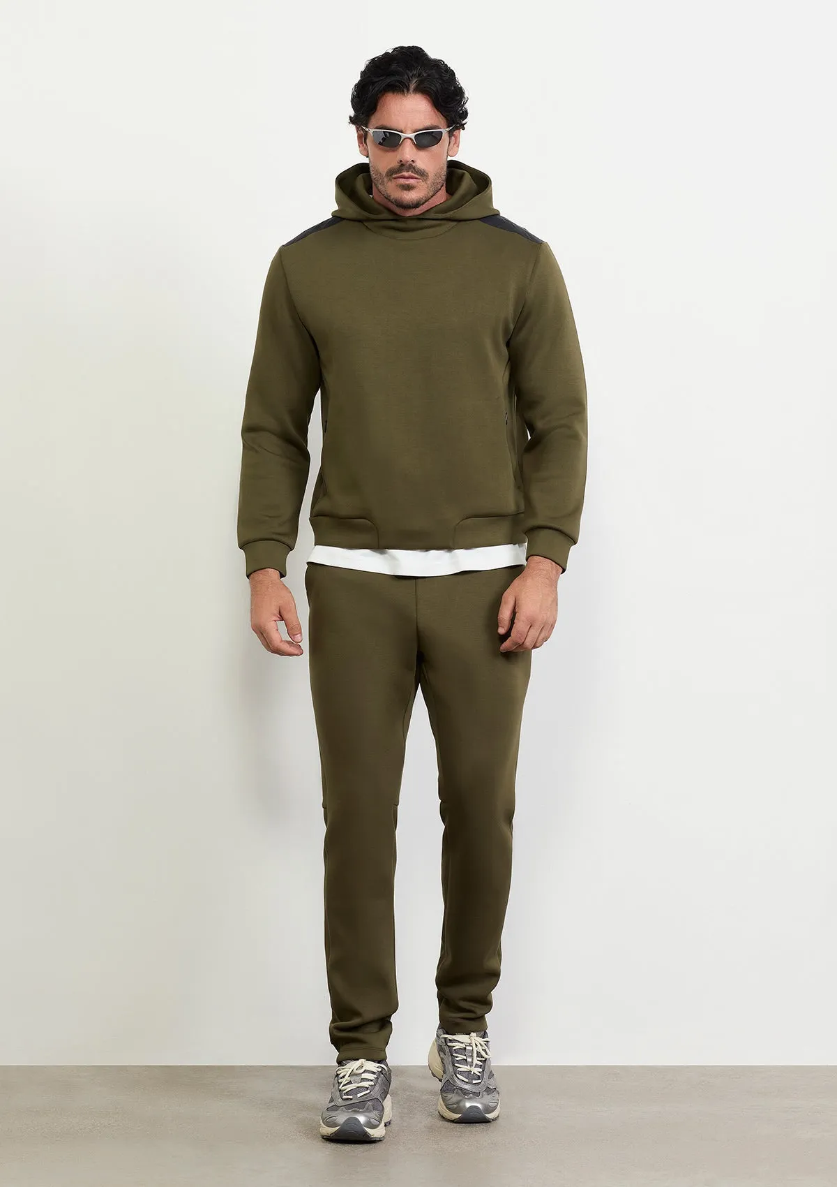 Men's hooded sweatshirt F**K Military green M3101-Mg sold by F**K Official product image thumbnail 3