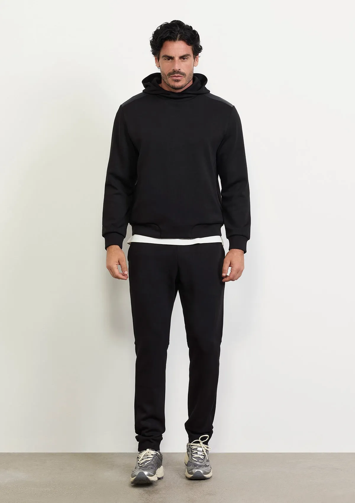 Men's hooded sweatshirt F**K Black M3101-BK sold by F**K Official product image thumbnail 3