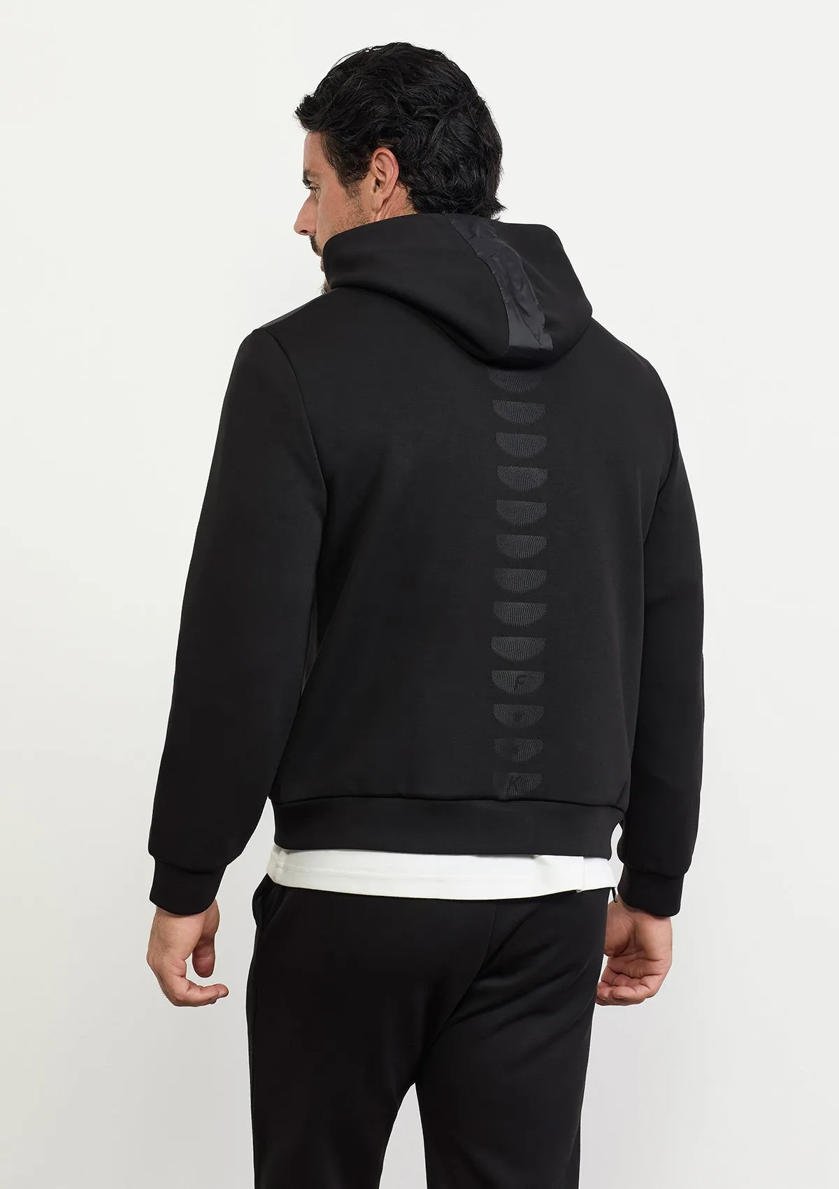 Men's hooded sweatshirt F**K Black M3101-BK sold by F**K Official product image thumbnail 2
