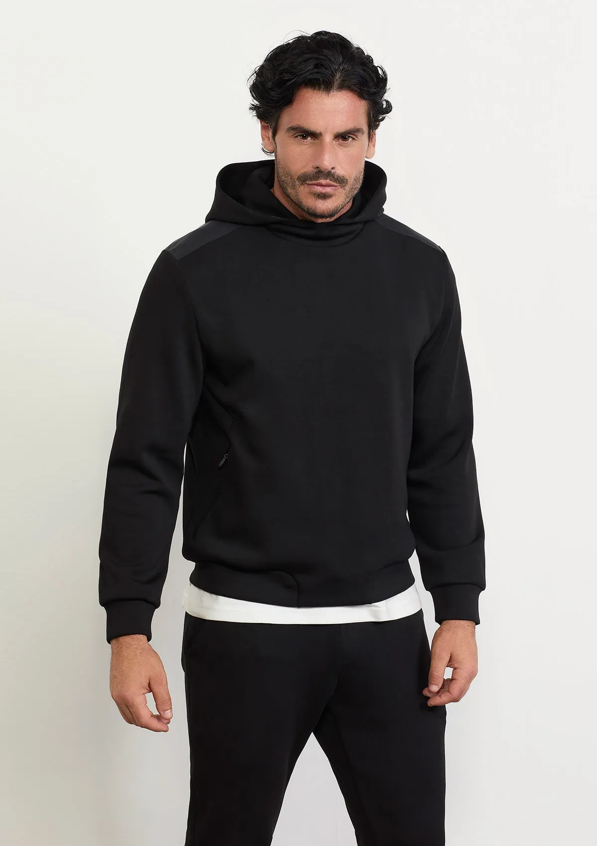 Men's hooded sweatshirt F**K Black M3101-BK sold by F**K Official