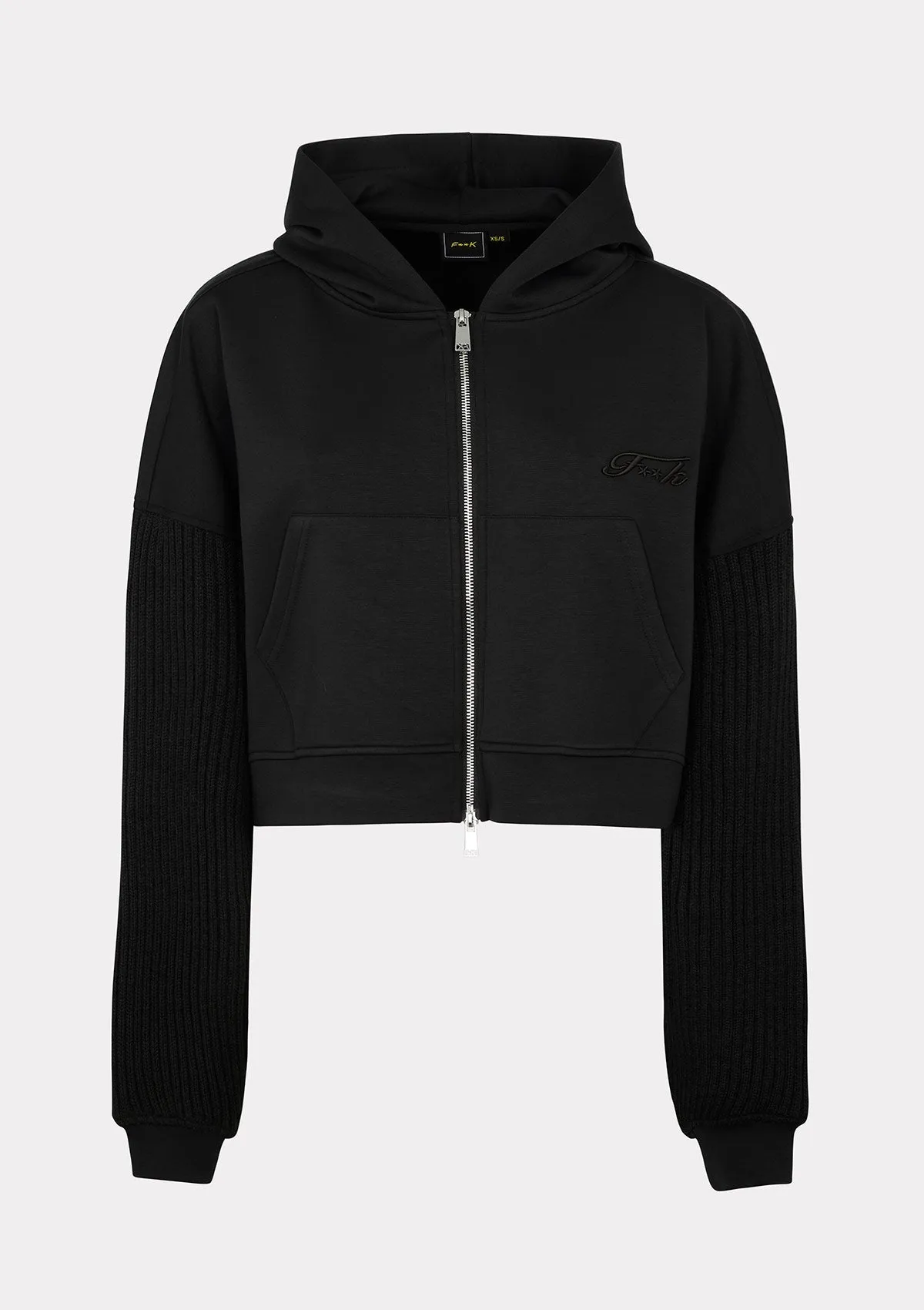 Woman hooded sweatshirt F**K Black W0302-BK sold by F**K Official product image thumbnail 4