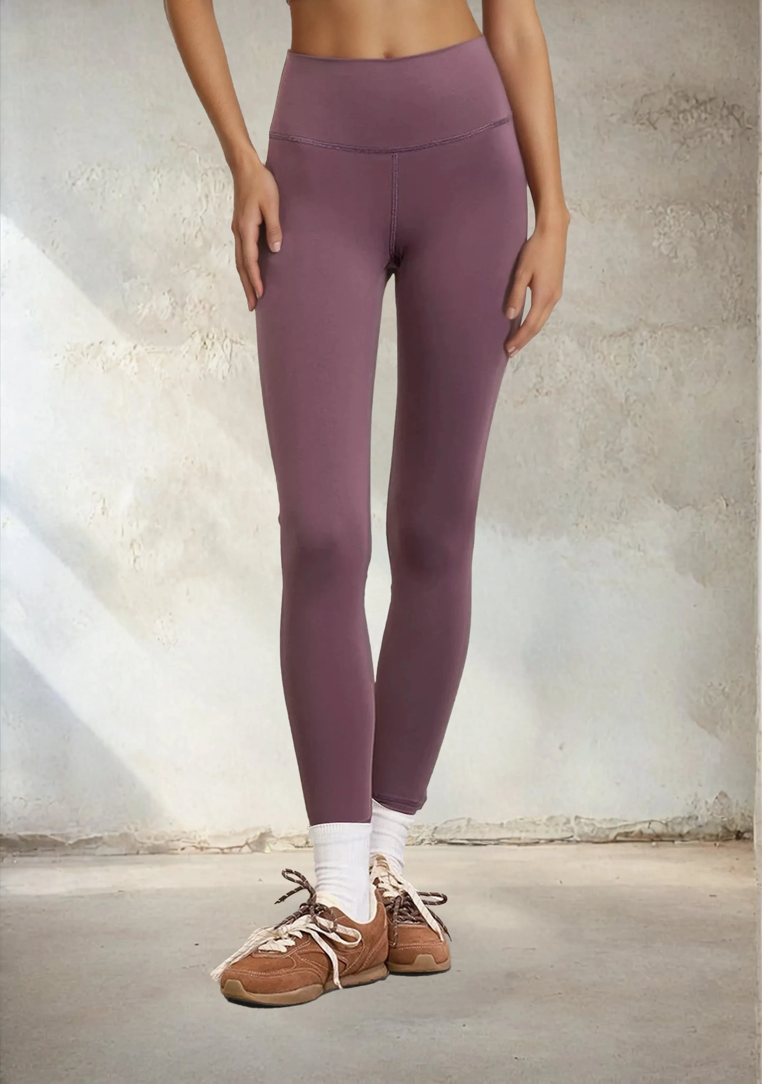 Woman leggings F**K Light Brown W0506-LB sold by F**K Official product image thumbnail 2