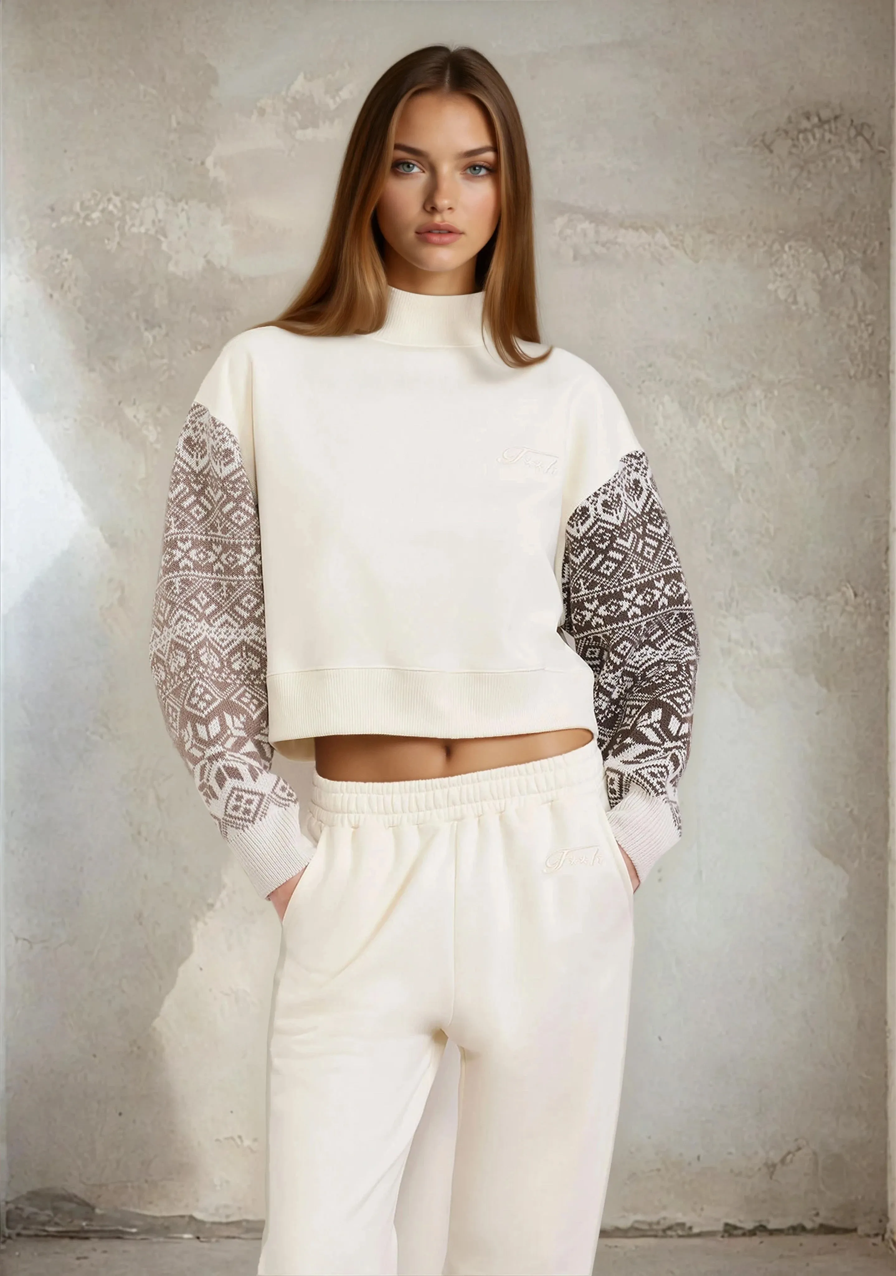 Women's crop sweatshirt F**K Butter W0202-BT sold by F**K Official