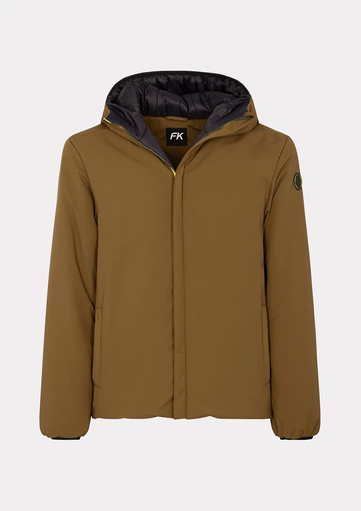 Padded jacket with men's hood F**K Smoke M3201-SM sold by F**K Official product image thumbnail 4