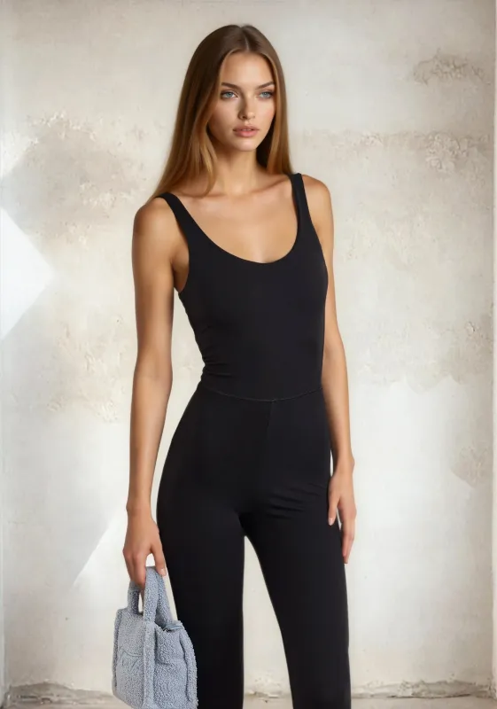 Long woman's suit F**K Black W0510-BK made by F**K Official